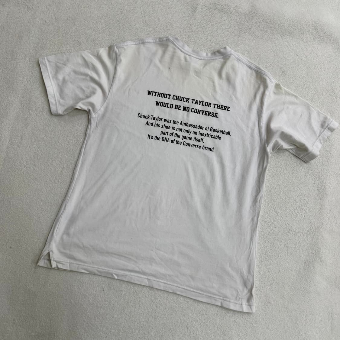 100 컨버스 미들로고 반팔 티셔츠 0413T 상품이미지2