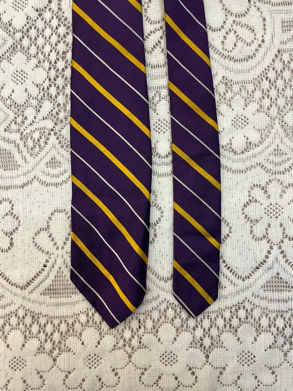 폴로 랄프로렌 스트라이프 넥타이 퍼플 #csz3132 상품이미지4