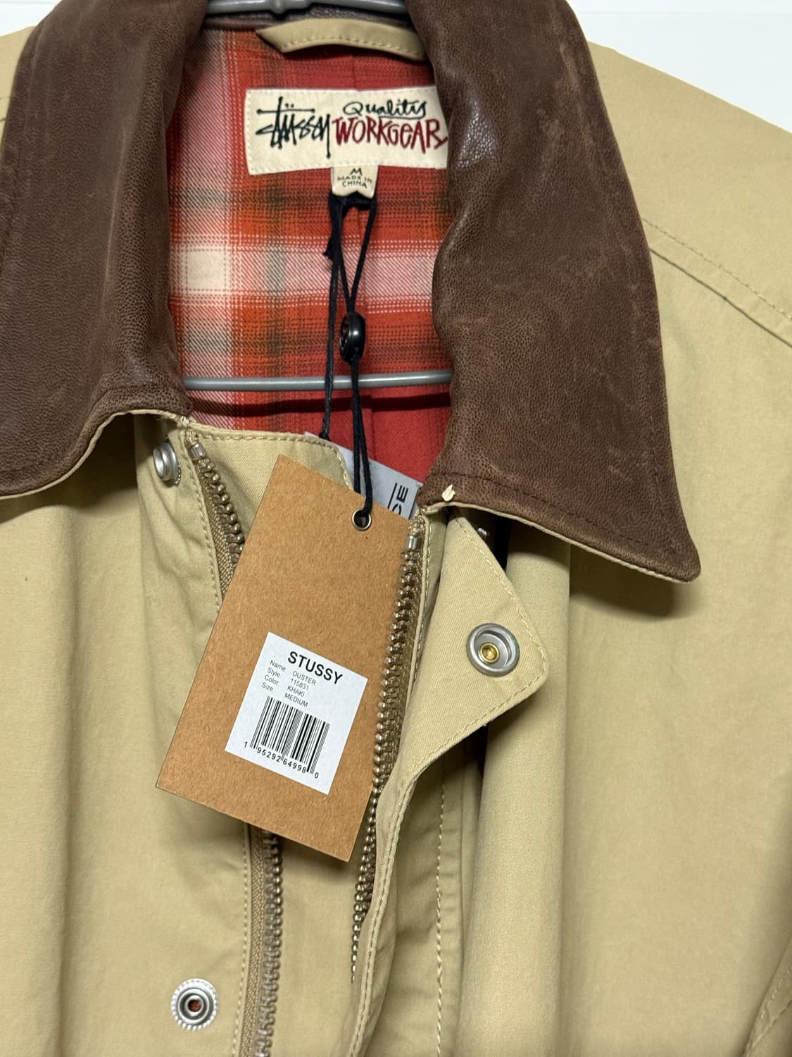 [M] 스투시 더스터 코트 상품이미지2