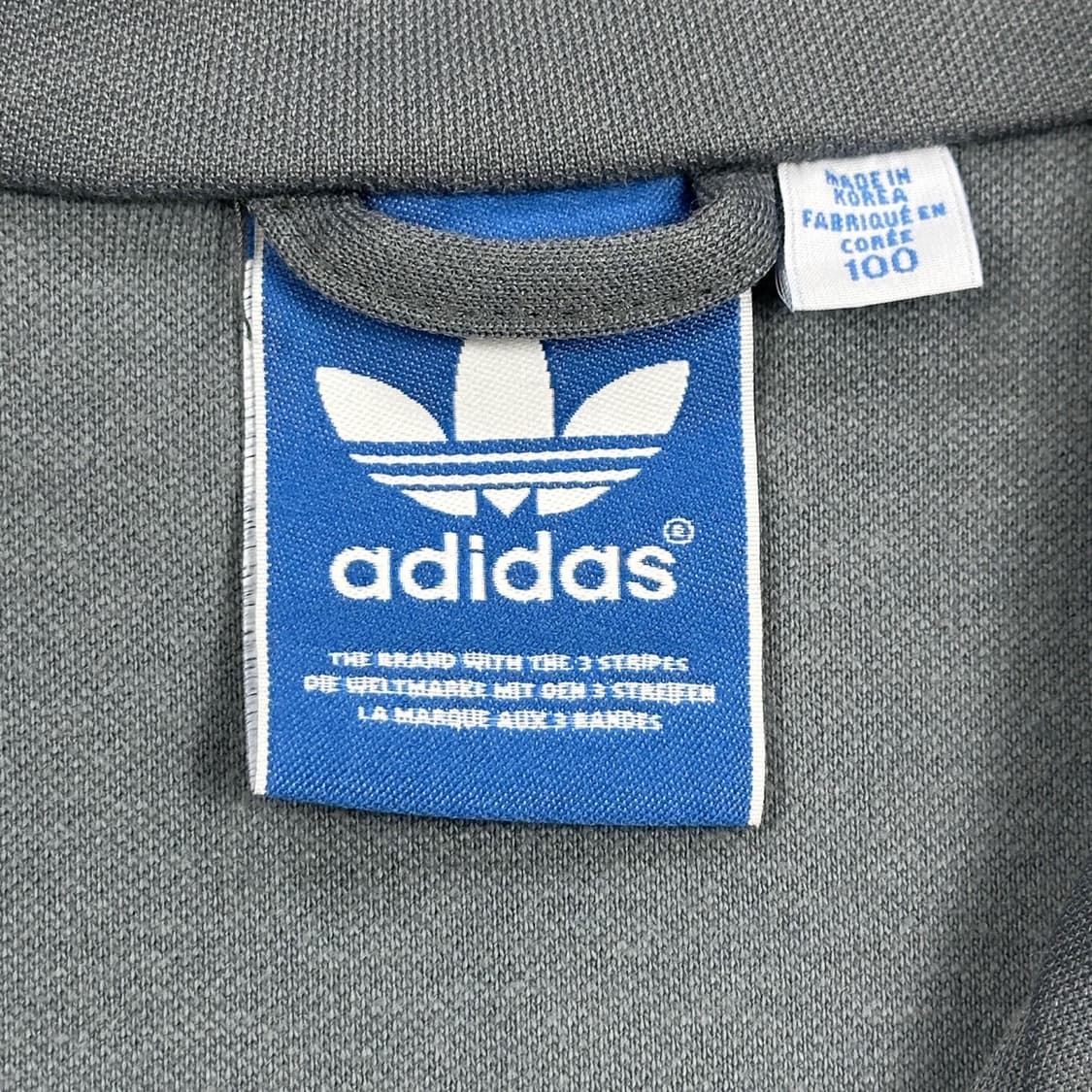 아디다스 유로파 차콜 트랙탑 져지 (L) 상품이미지5