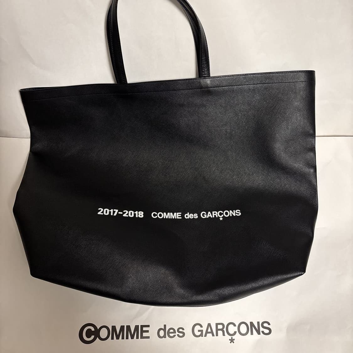 꼼데가르송 소가죽 윤여정 가방 토트백 상품이미지2