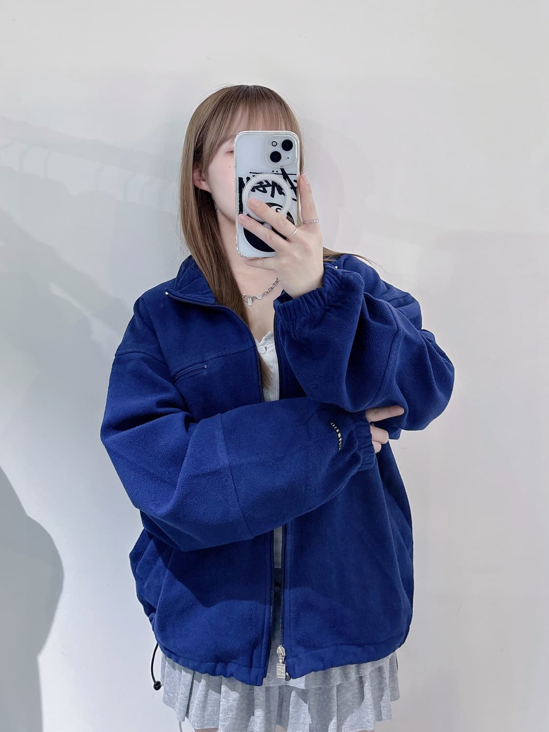 나이키 90‘s 후리스 집업 상품이미지1