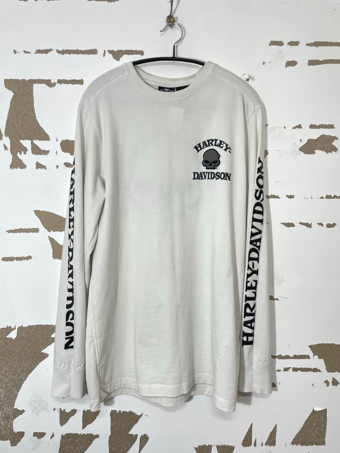 할리데이비슨 스컬 롱슬리브 상품이미지1