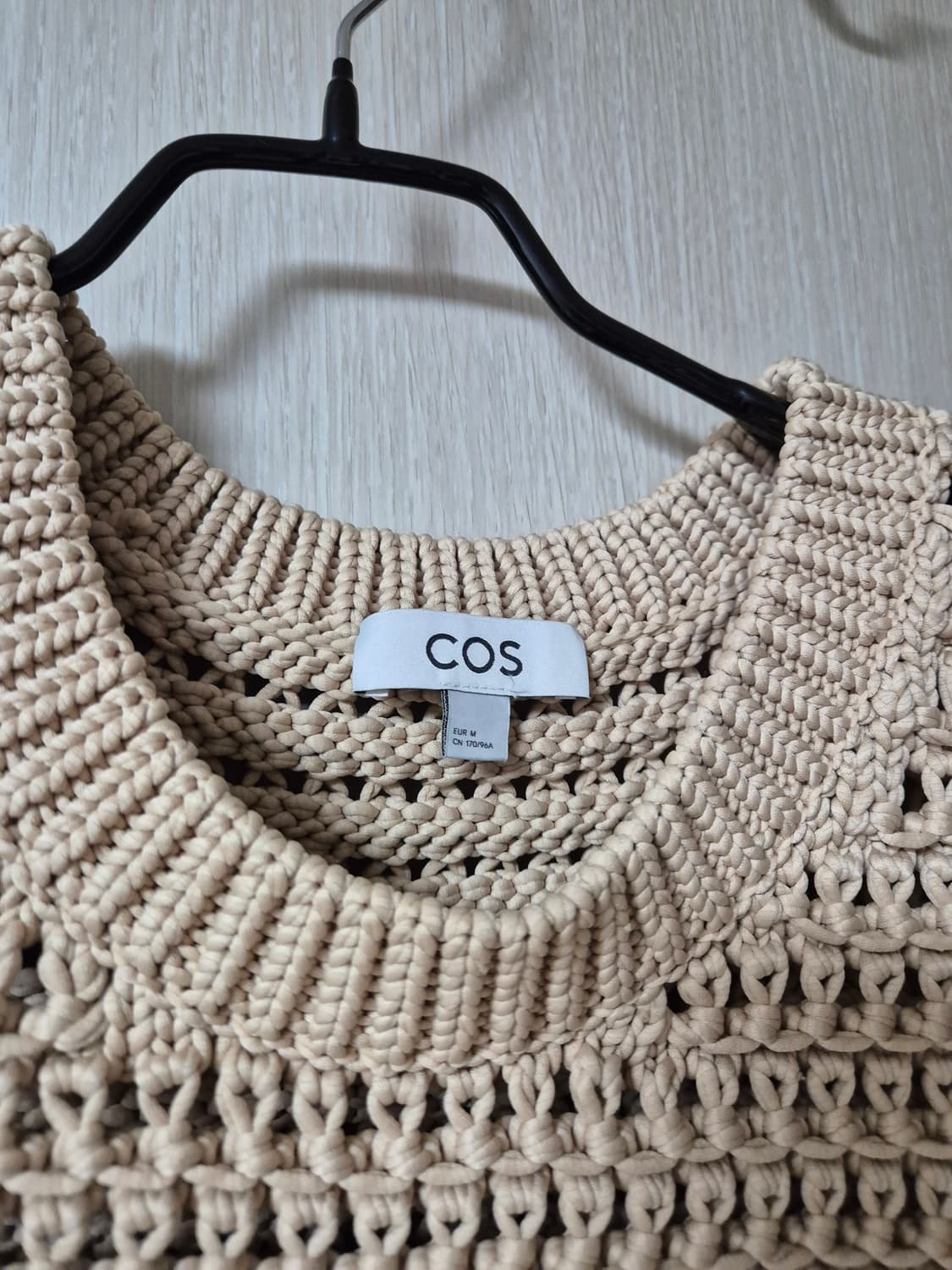 COS 코스 크로셰  청키 니트 베스트 상품이미지4