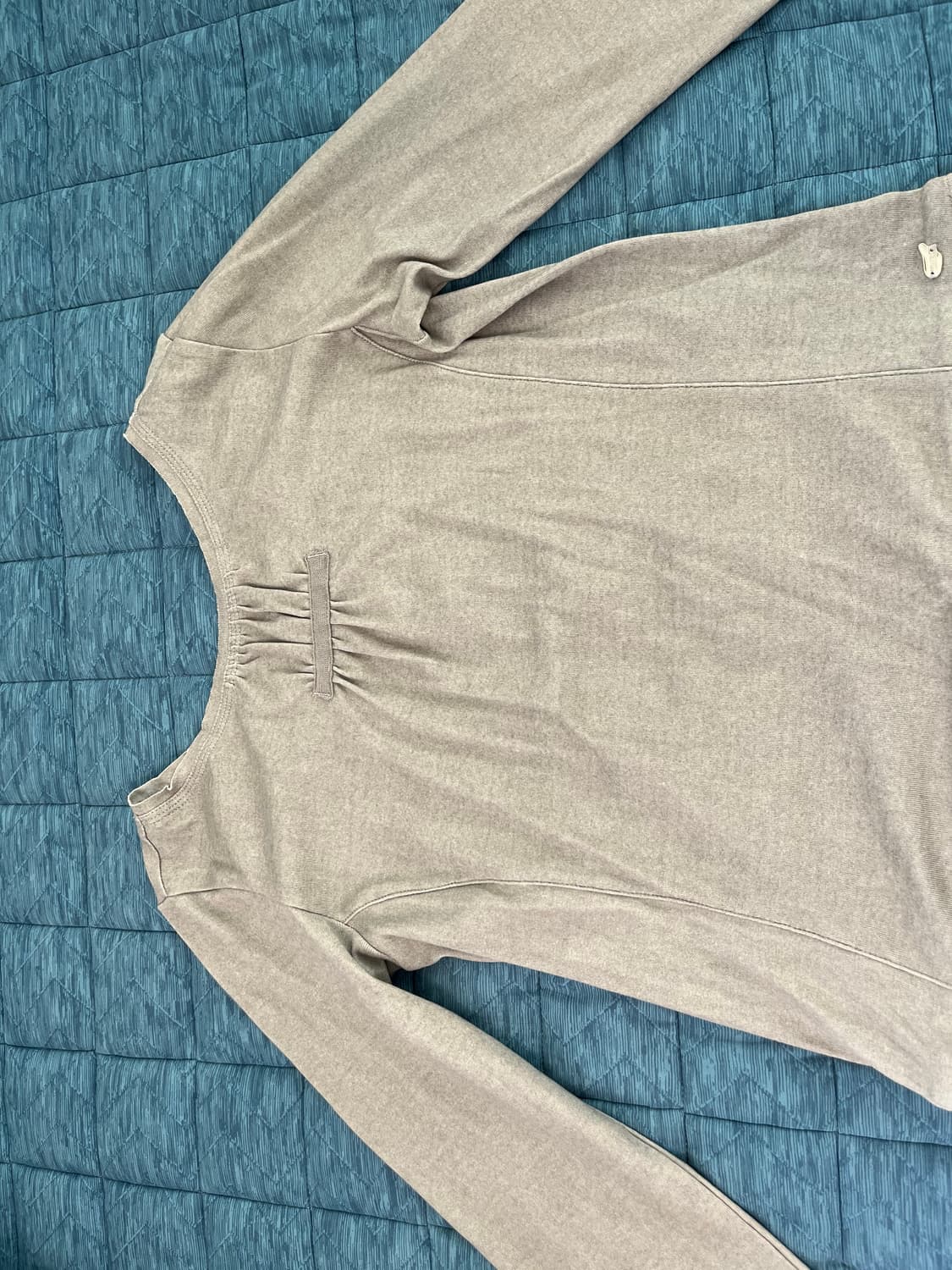 코이세이오 2WAY SHIRRING ONE PIECE LIGHT KHAK 상품이미지2