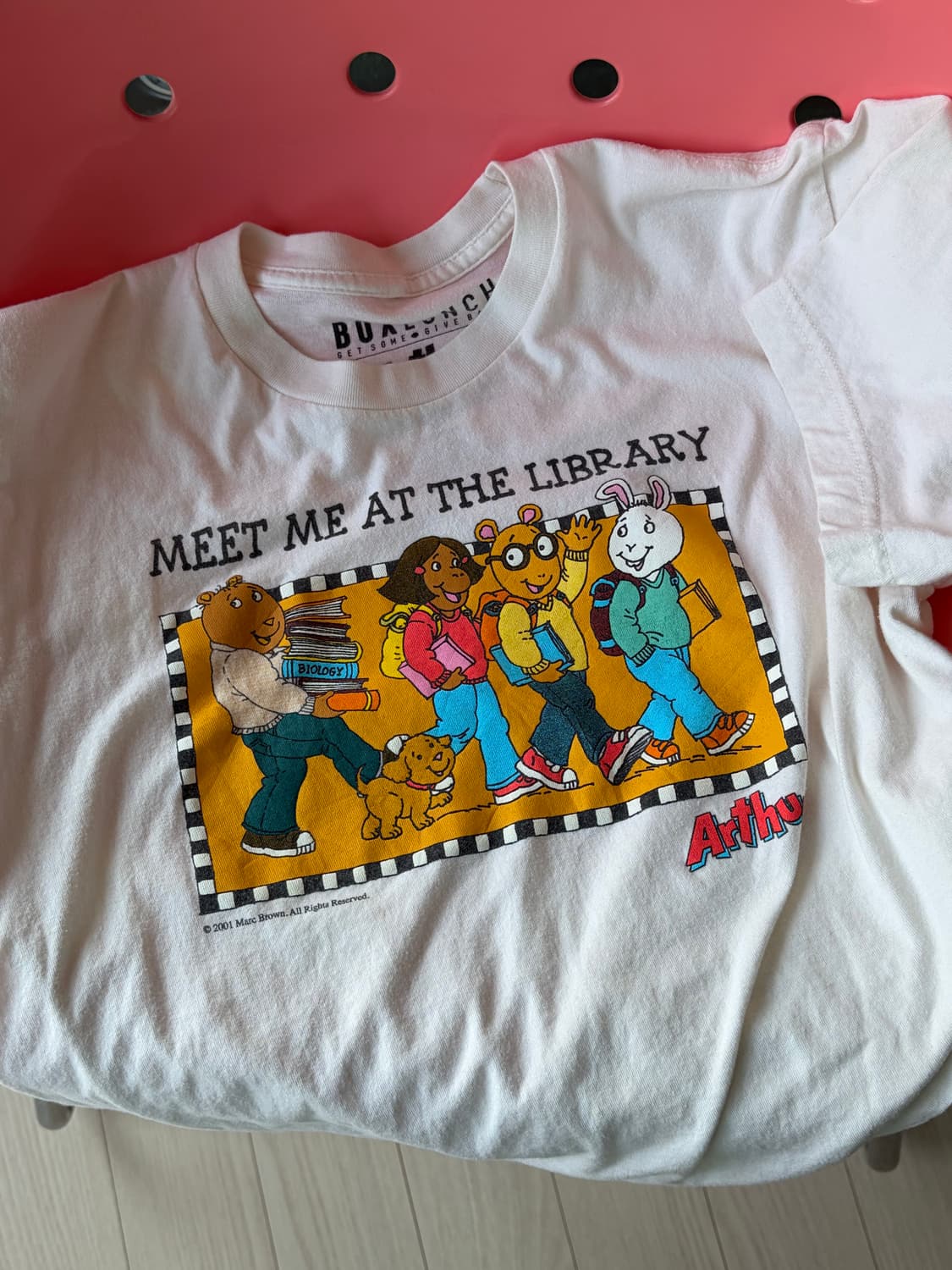 아메리칸 빈티지 Arthur 오피셜 굿즈 티셔츠 L (97-100) 상품이미지4