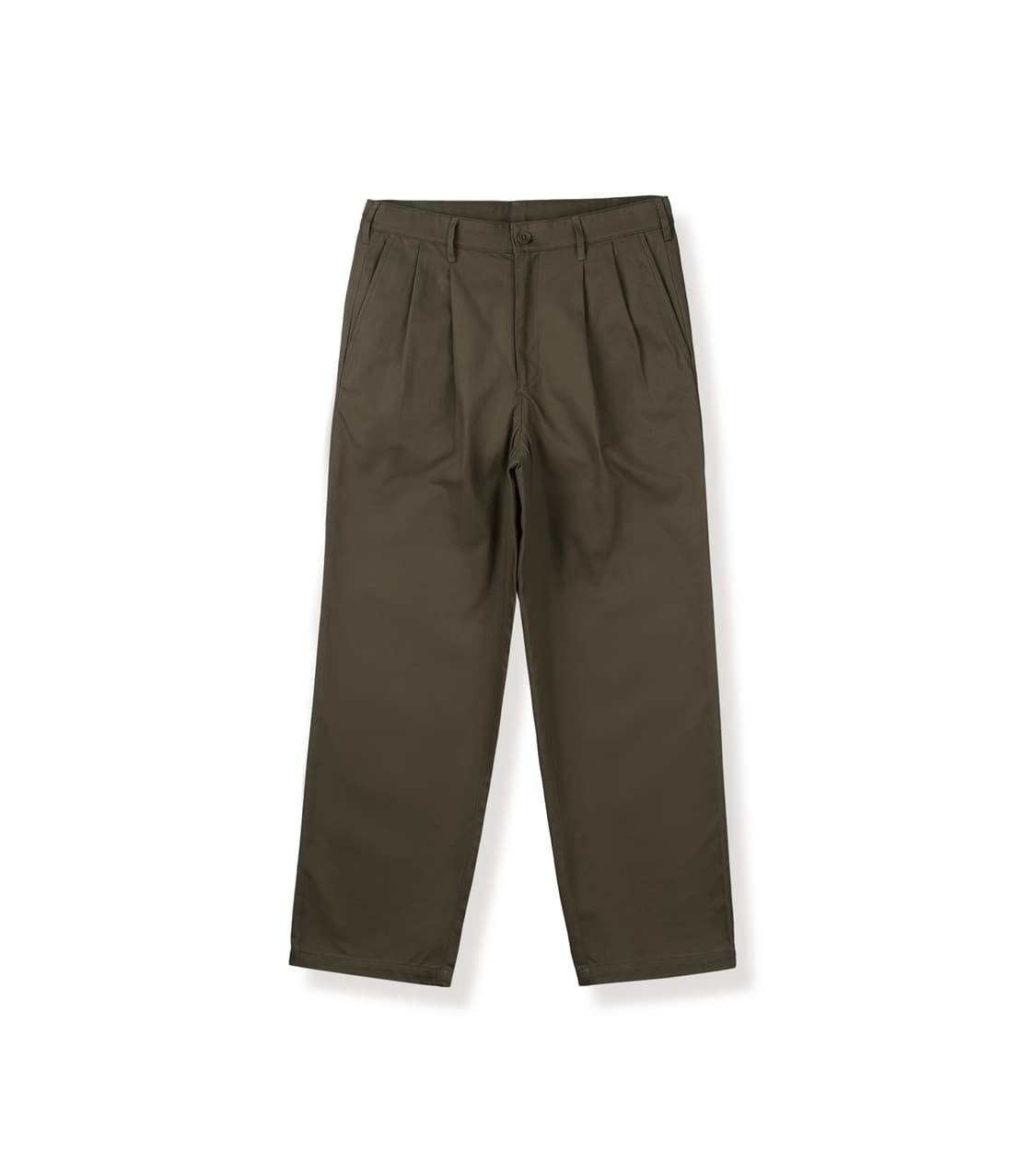 스테디 에브리웨어 sew 릴렉스드 헤비 코튼 팬츠 브라운 2사이즈 상품이미지1