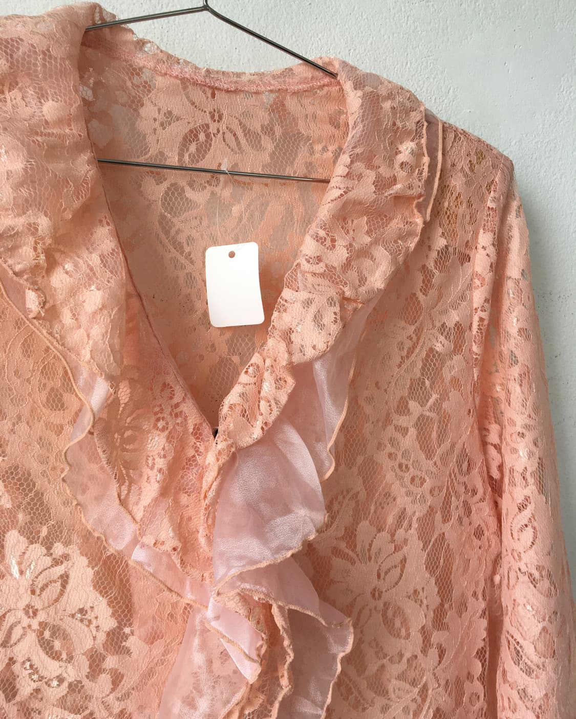 Ruffle point lace jacket 상품이미지5