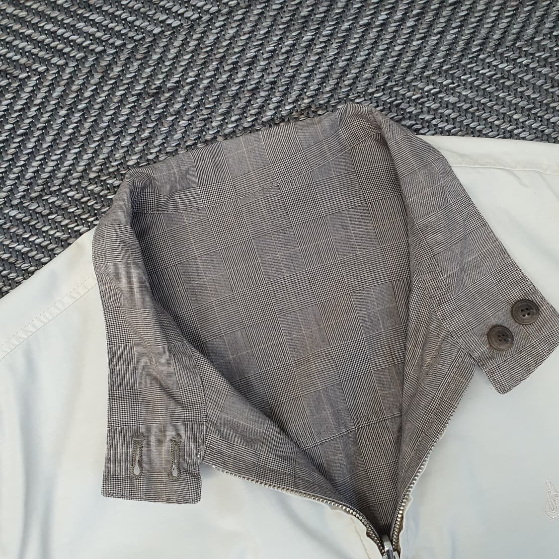 빈폴 양면 집업 면자켓 남자105 상품이미지2