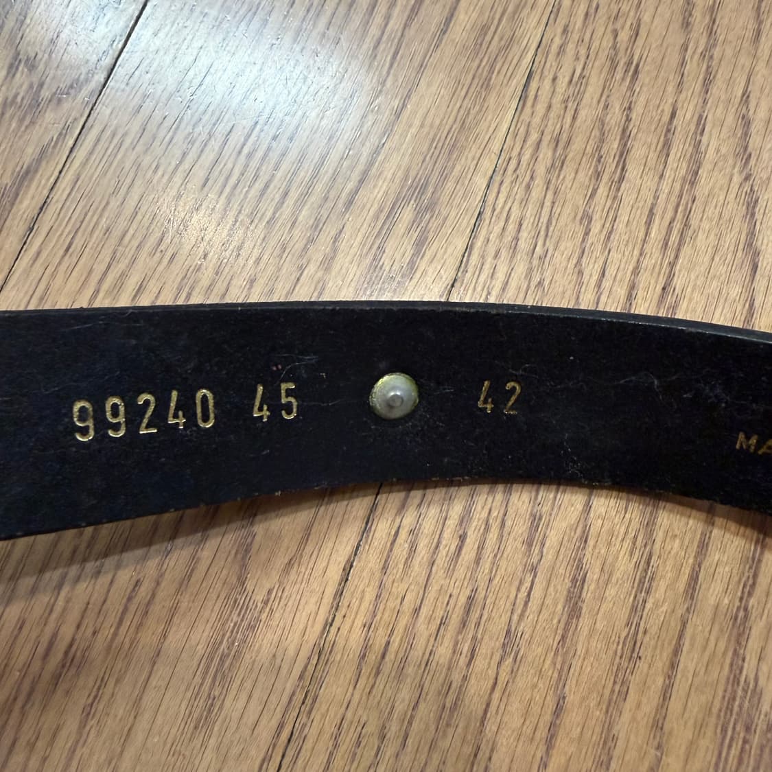 가이거 웨스턴 통가죽 벨트 상품이미지6