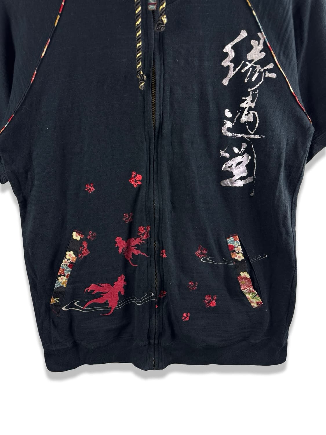 JPN 오리엔탈 반팔 후드집업2341 상품이미지4