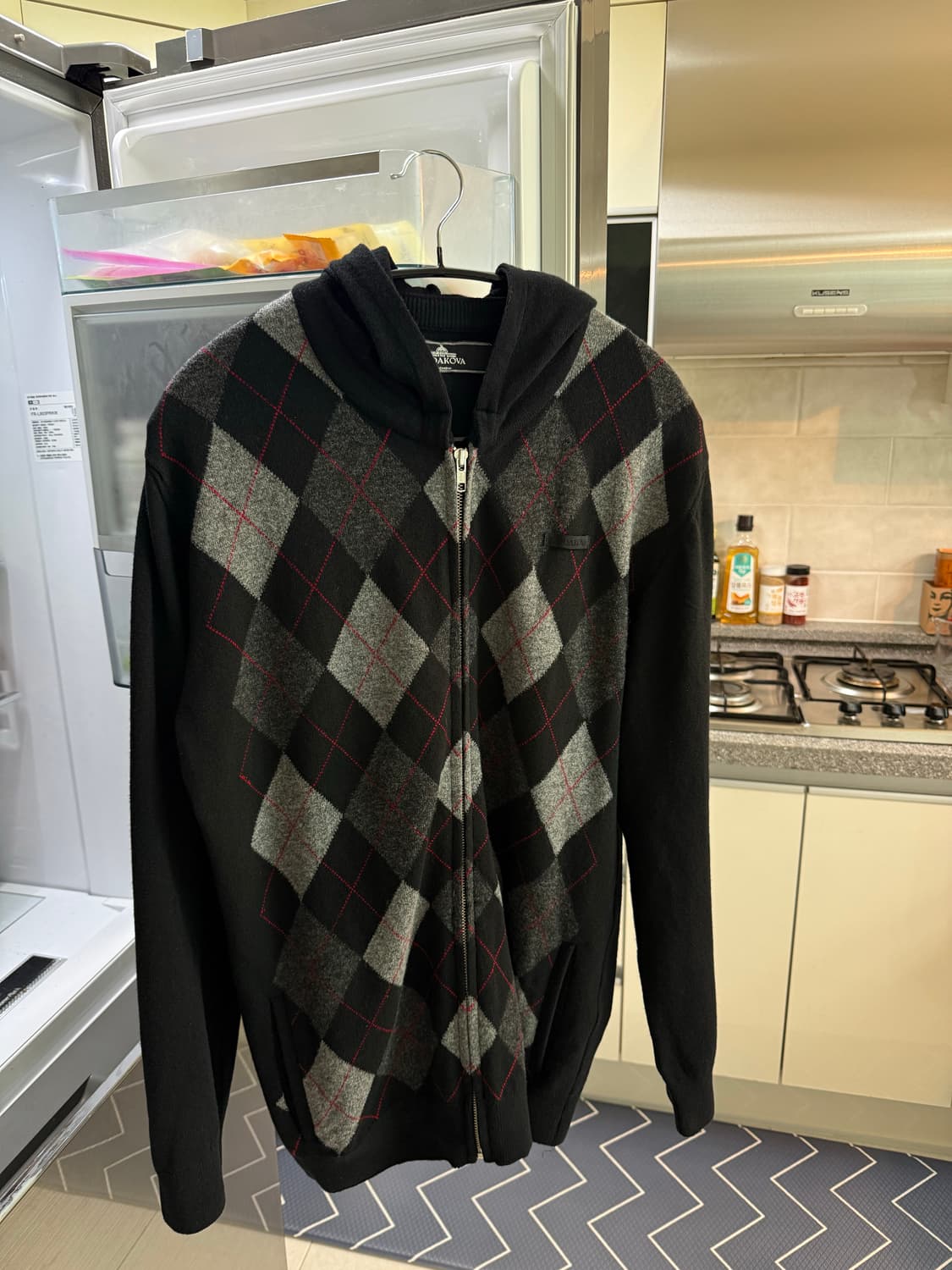 hodakova zip hoodie black L 상품이미지1