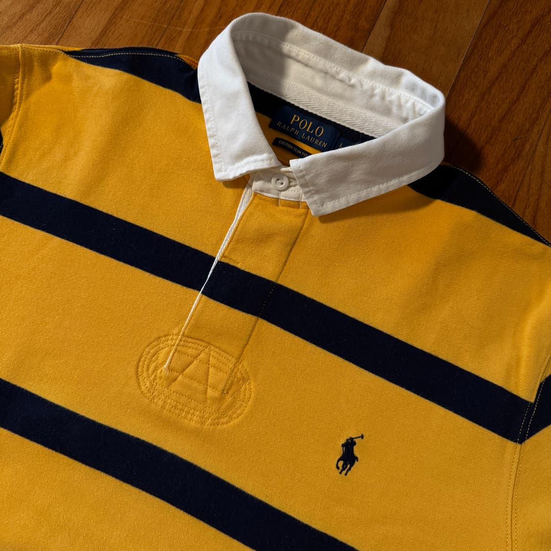 폴로 랄프로렌 럭비 셔츠 커스텀핏 L 상품이미지3