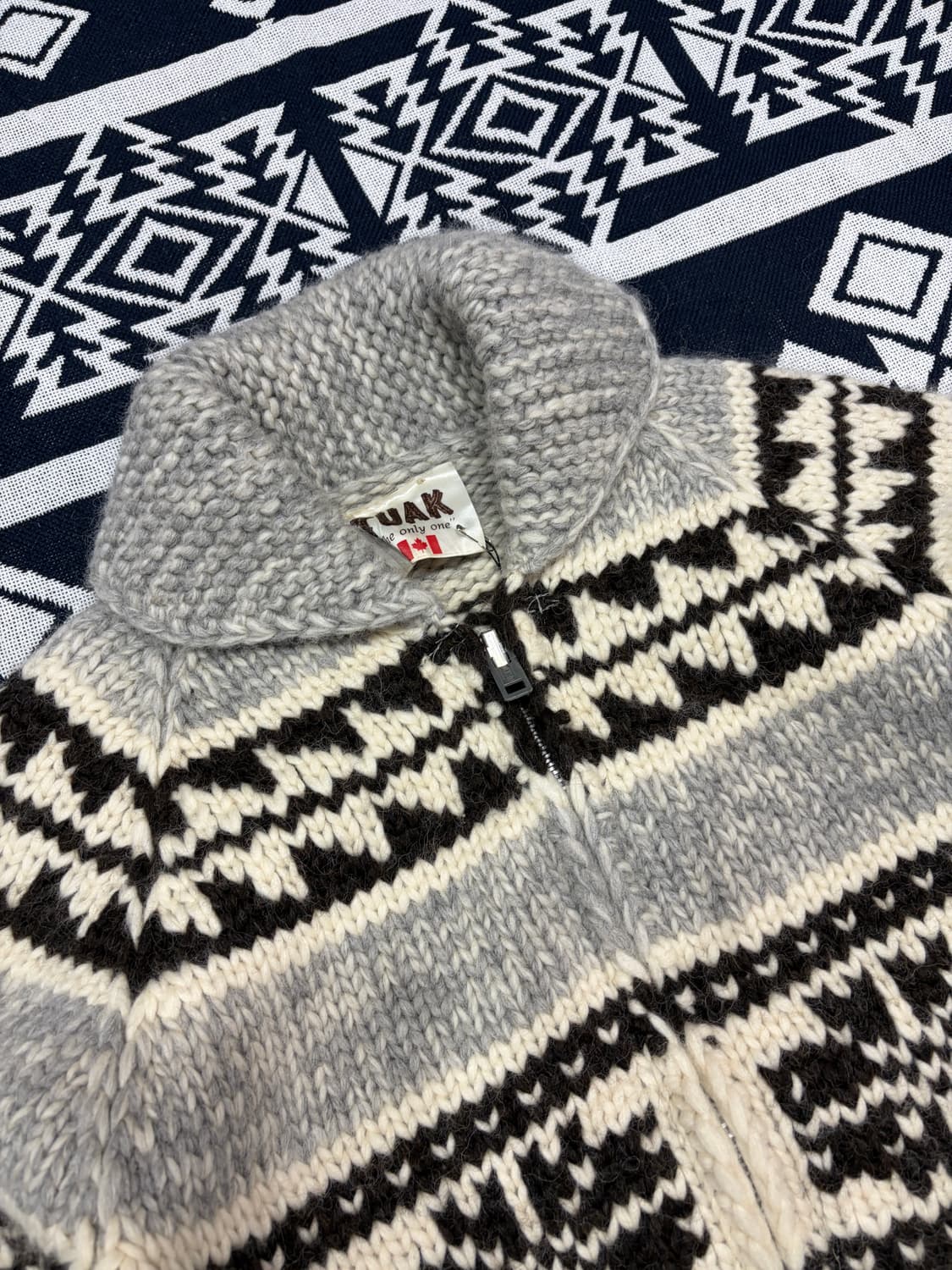 Tuak Cowichan 코위찬 s~m (캐네디언 스웨터) 상품이미지3