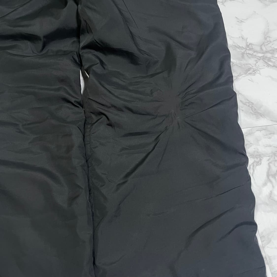 XXL 나이키 스우시 블랙 나일론 팬츠 상품이미지8