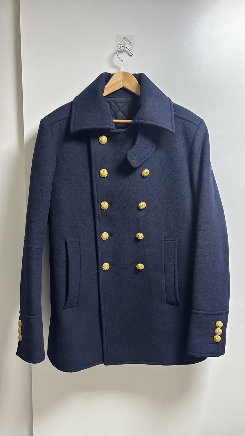 발망 금장 피코트 56사이즈 네이비 상품이미지1