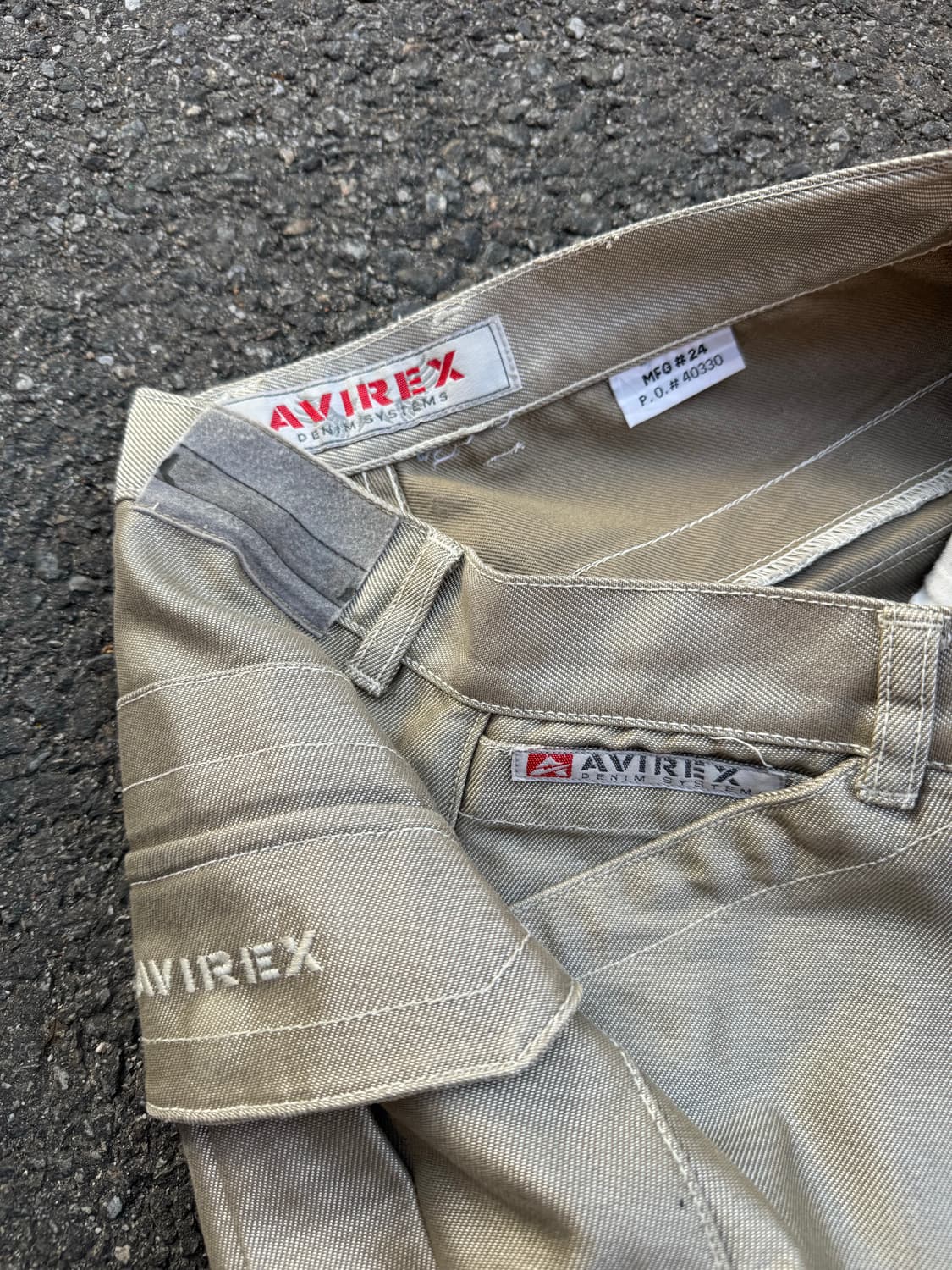 아비렉스 데님 시스템 하프팬츠 상품이미지3