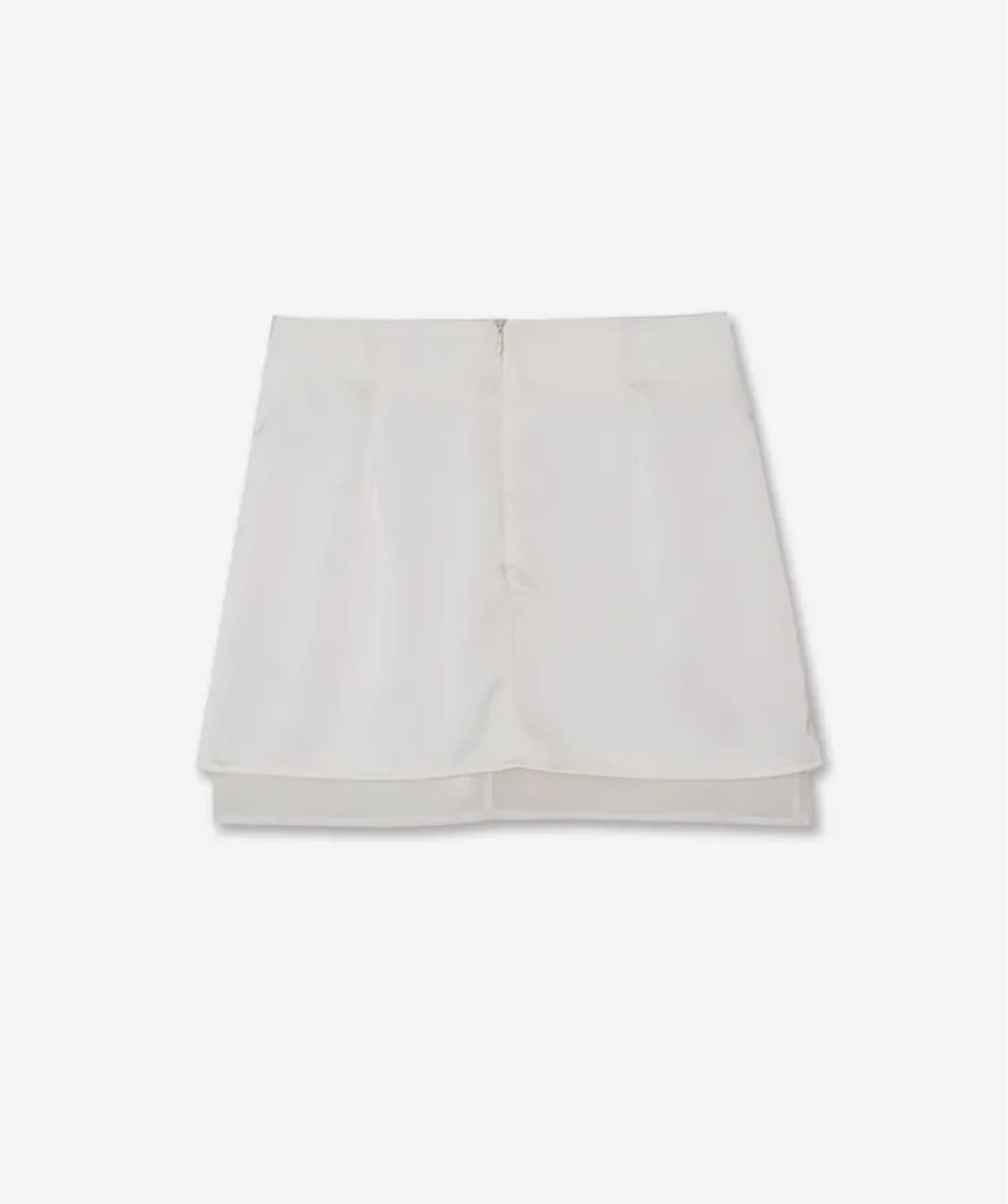 미치코런던 레이어드 새틴 미니 스커트  상품이미지2