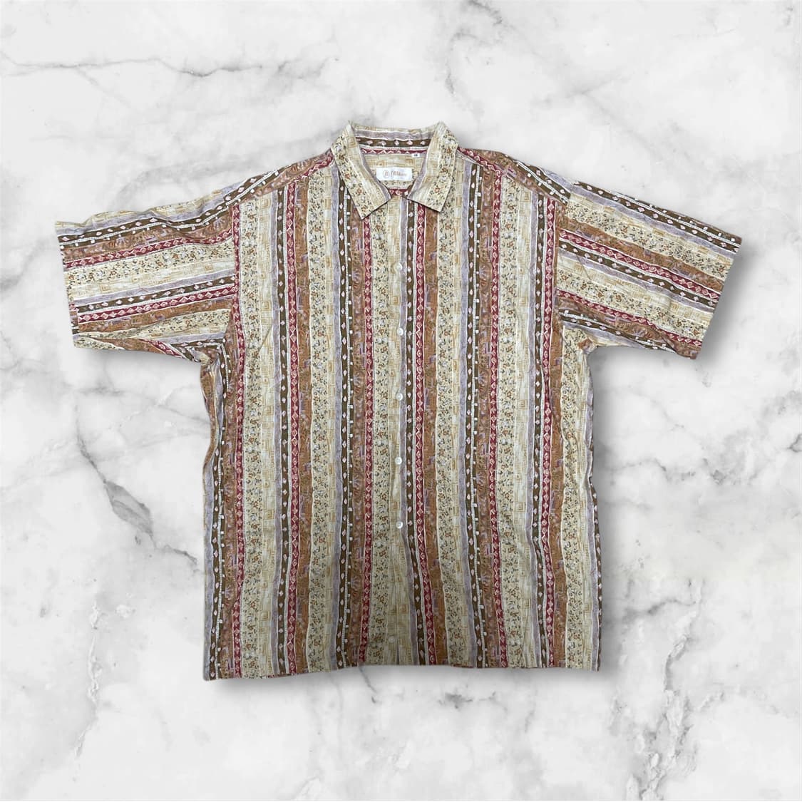 재패니즈 아메카지 - 빈티지 패턴 셔츠 상품이미지1