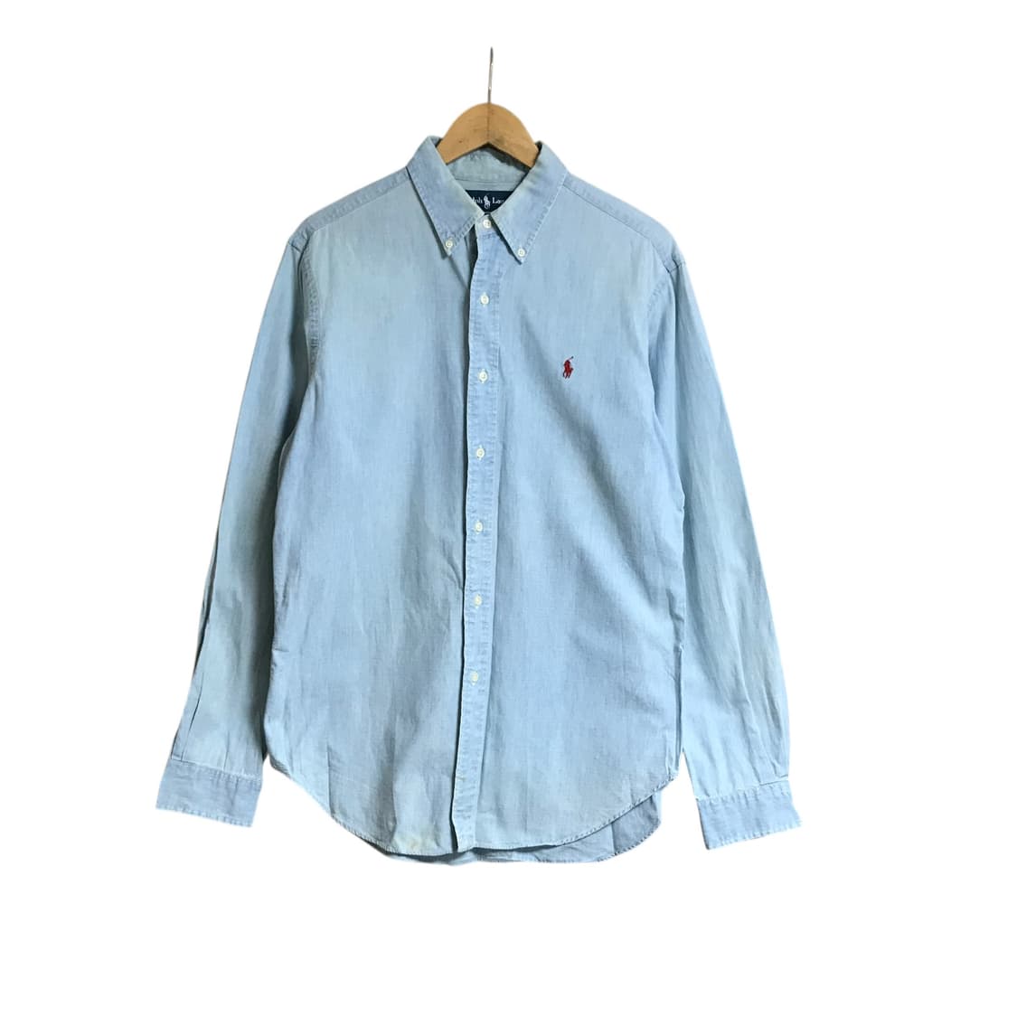 폴로 연청 빈티지 데님셔츠 상품이미지2