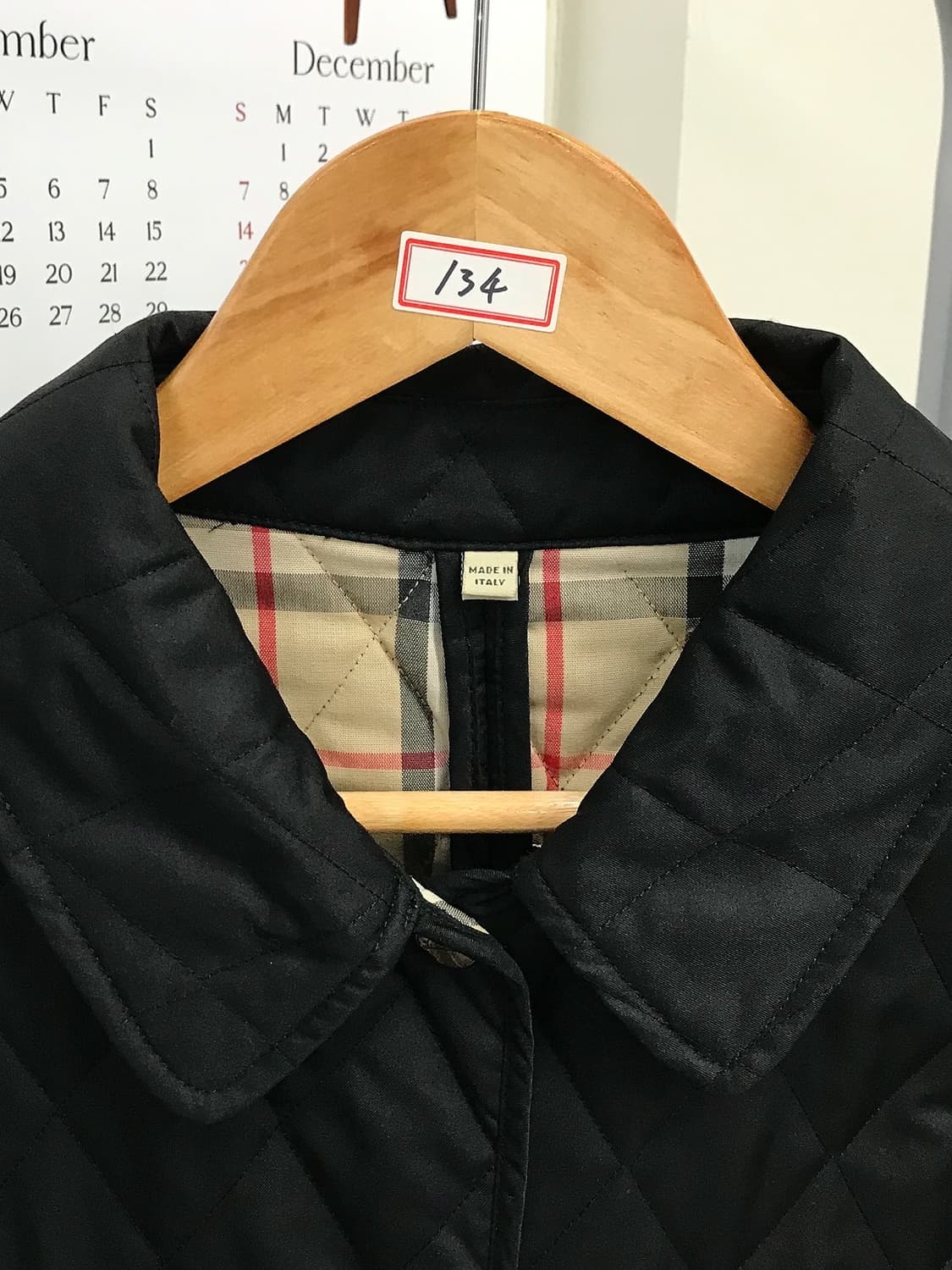 버버리 누빔 퀼팅 자켓 상품이미지2