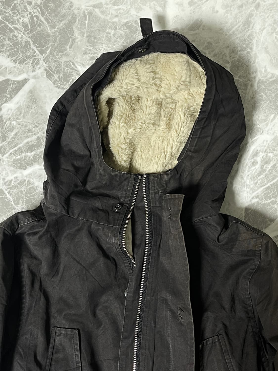 (Silas)fur hoody jacket 상품이미지2