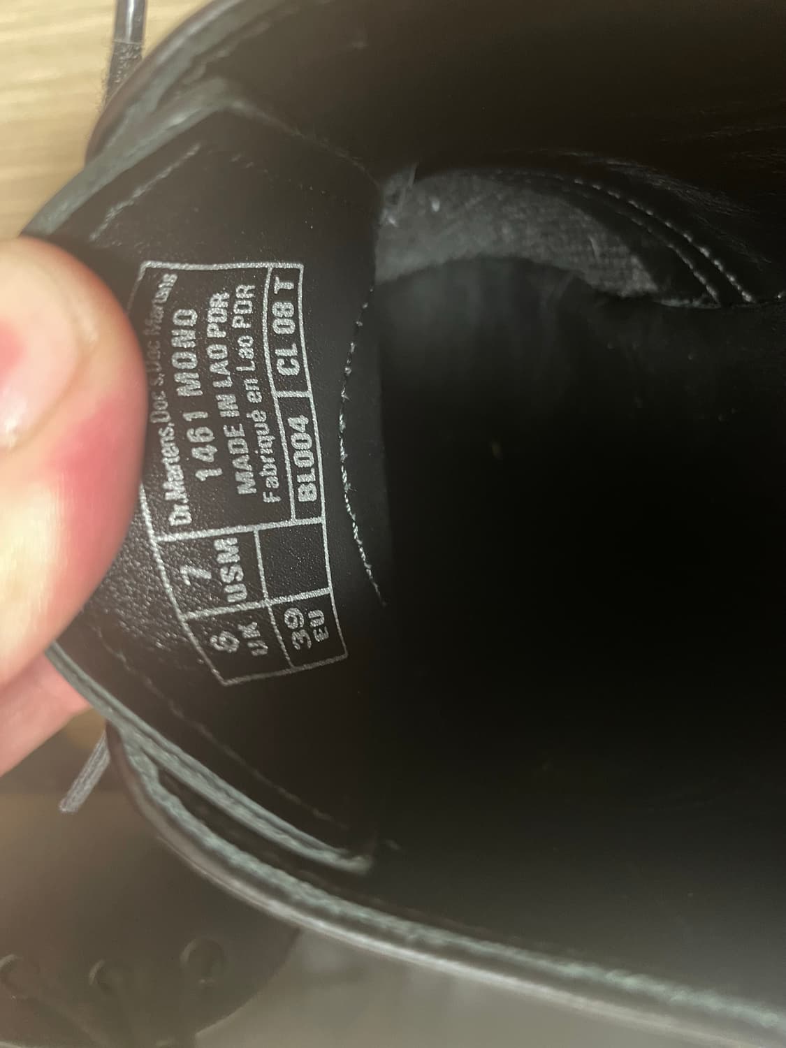 닥터마틴 1461 모노 250 상품이미지3