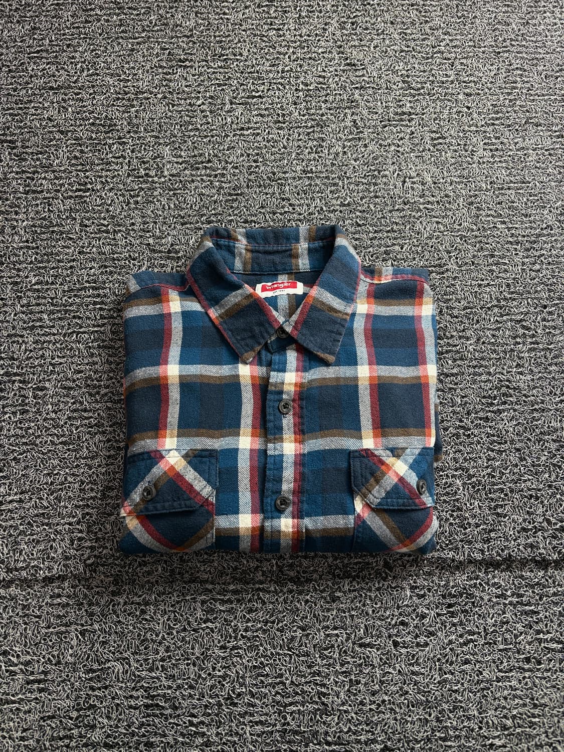 랭글러 USA 아메카지 플란넬 체크 웨스턴 자켓 3218 상품이미지1