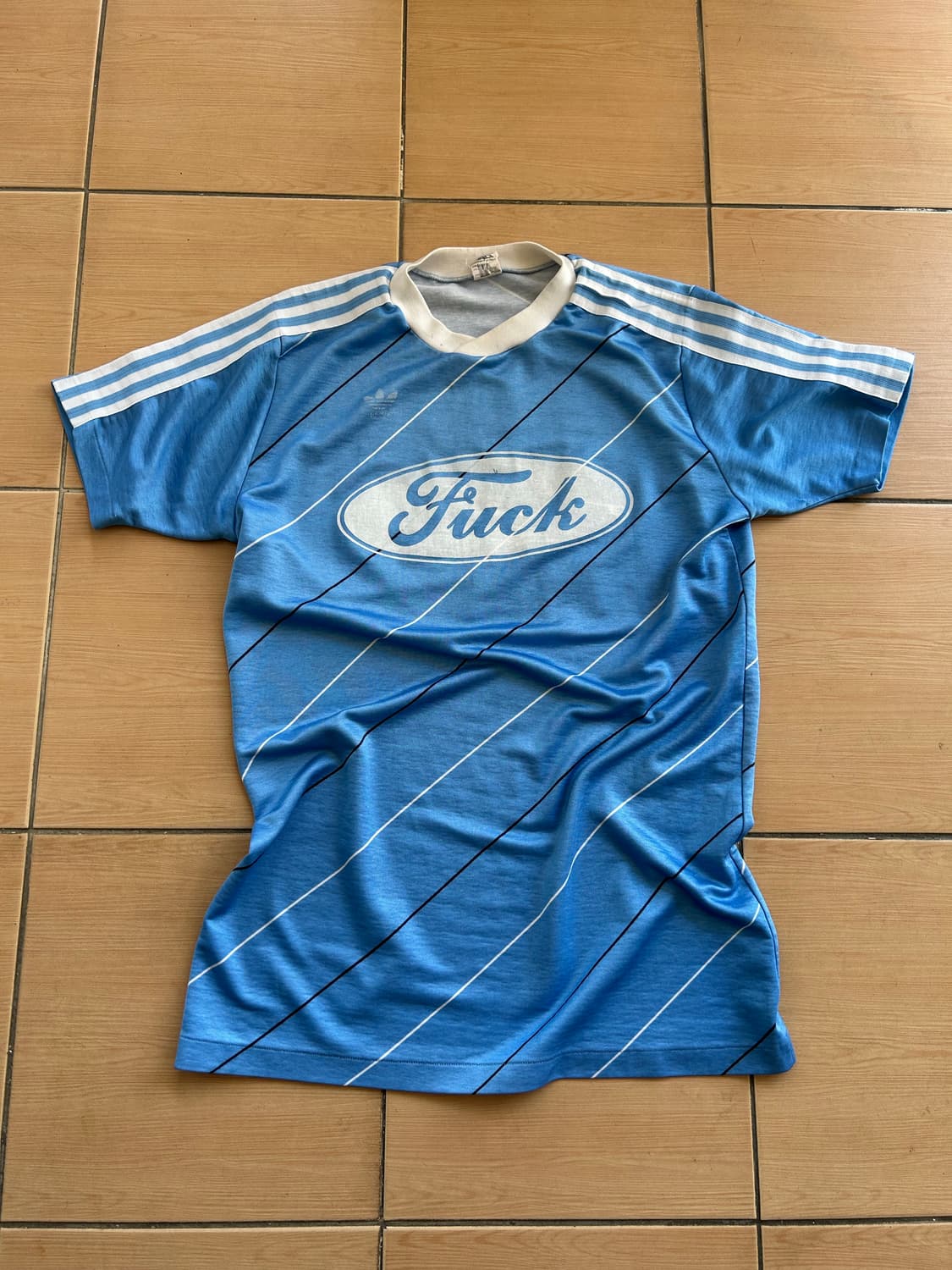 80‘s 아디다스 Fuck 져지 상품이미지2