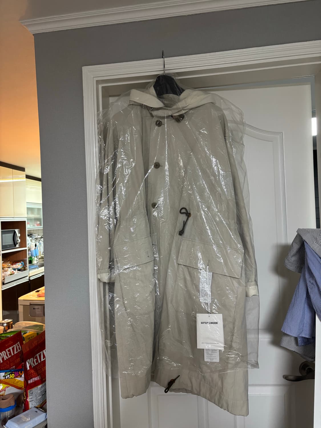 [38] 캡틴선샤인 후디 롱 코트 24fw 상품이미지1