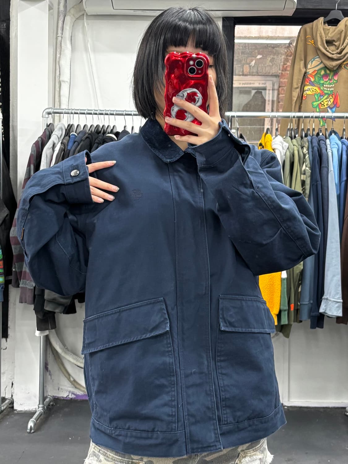 팀버랜드 스몰로고 워크자켓 상품이미지1