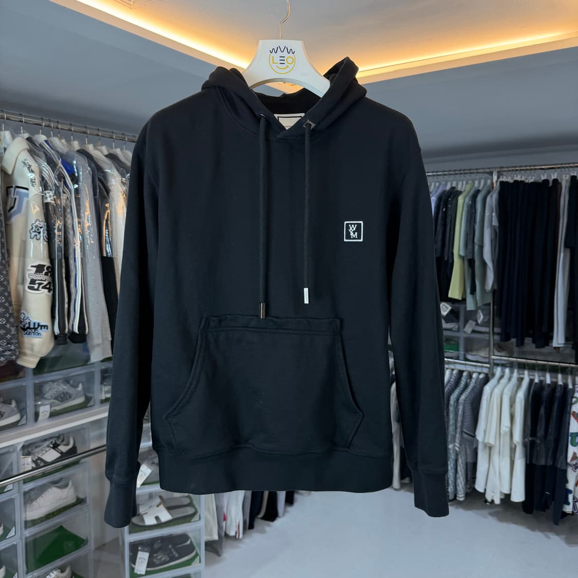 [리오브] 우영미 백로고 후드 상품이미지2