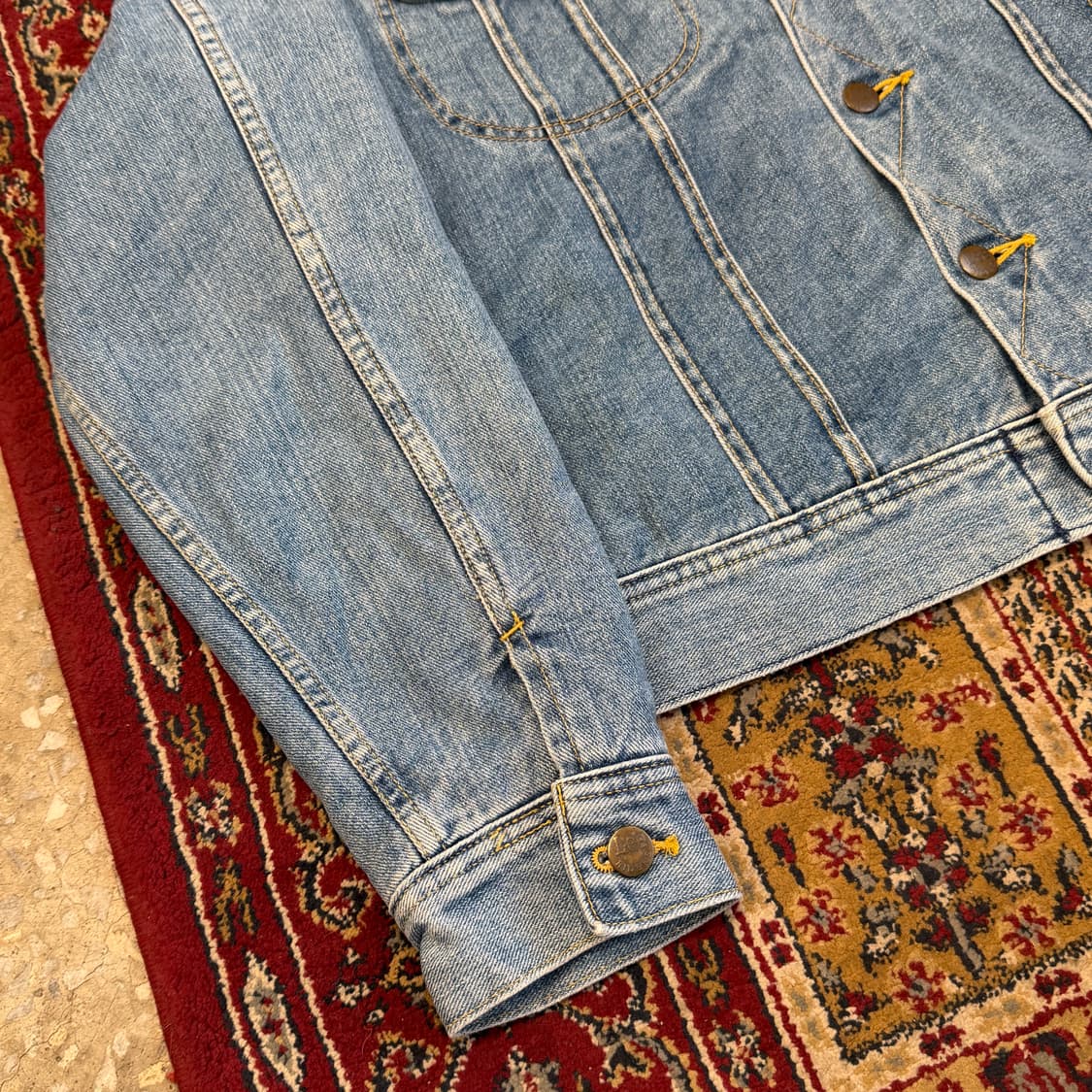 90s Lee 스톰라이더 데님 트러커 자켓 [ 100 ] 상품이미지4