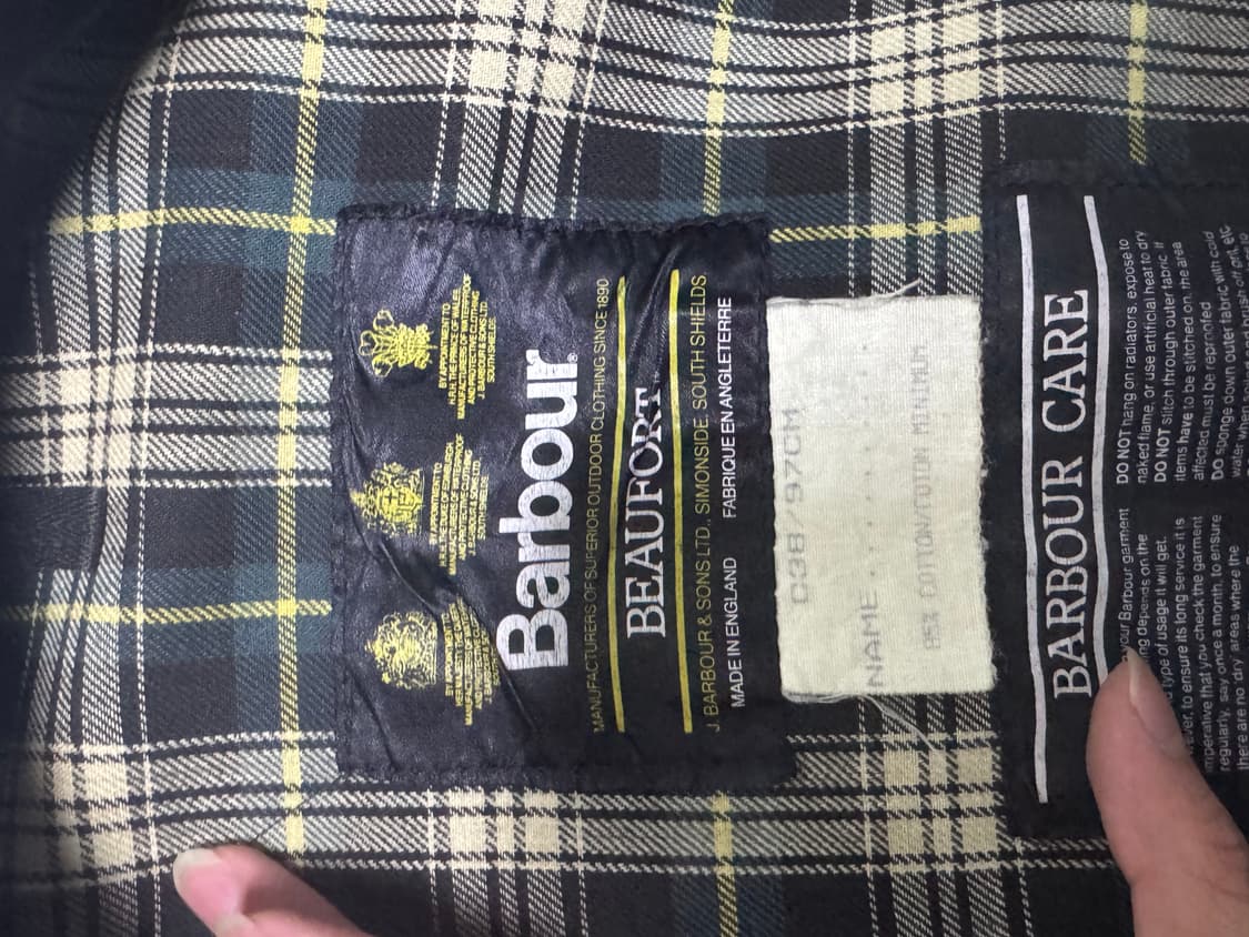80s barbour beaufort  상품이미지5