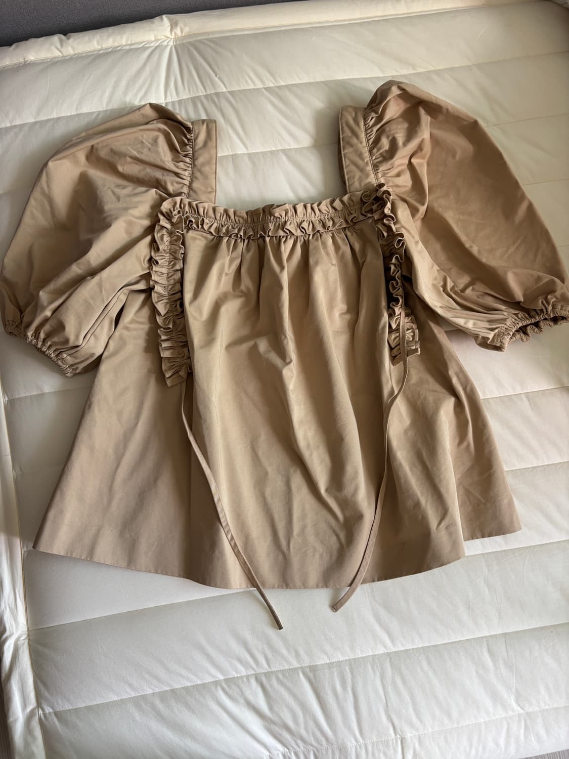 Kijun 퍼프 블라우스 상품이미지2