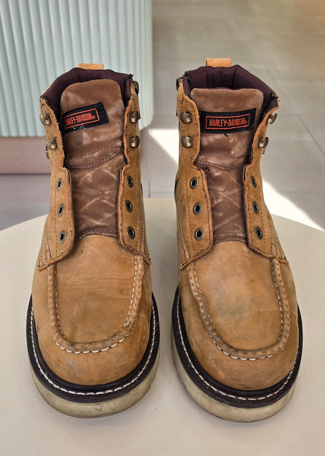 할리 데이비슨 남성 가죽 부츠 280mm 상품이미지2