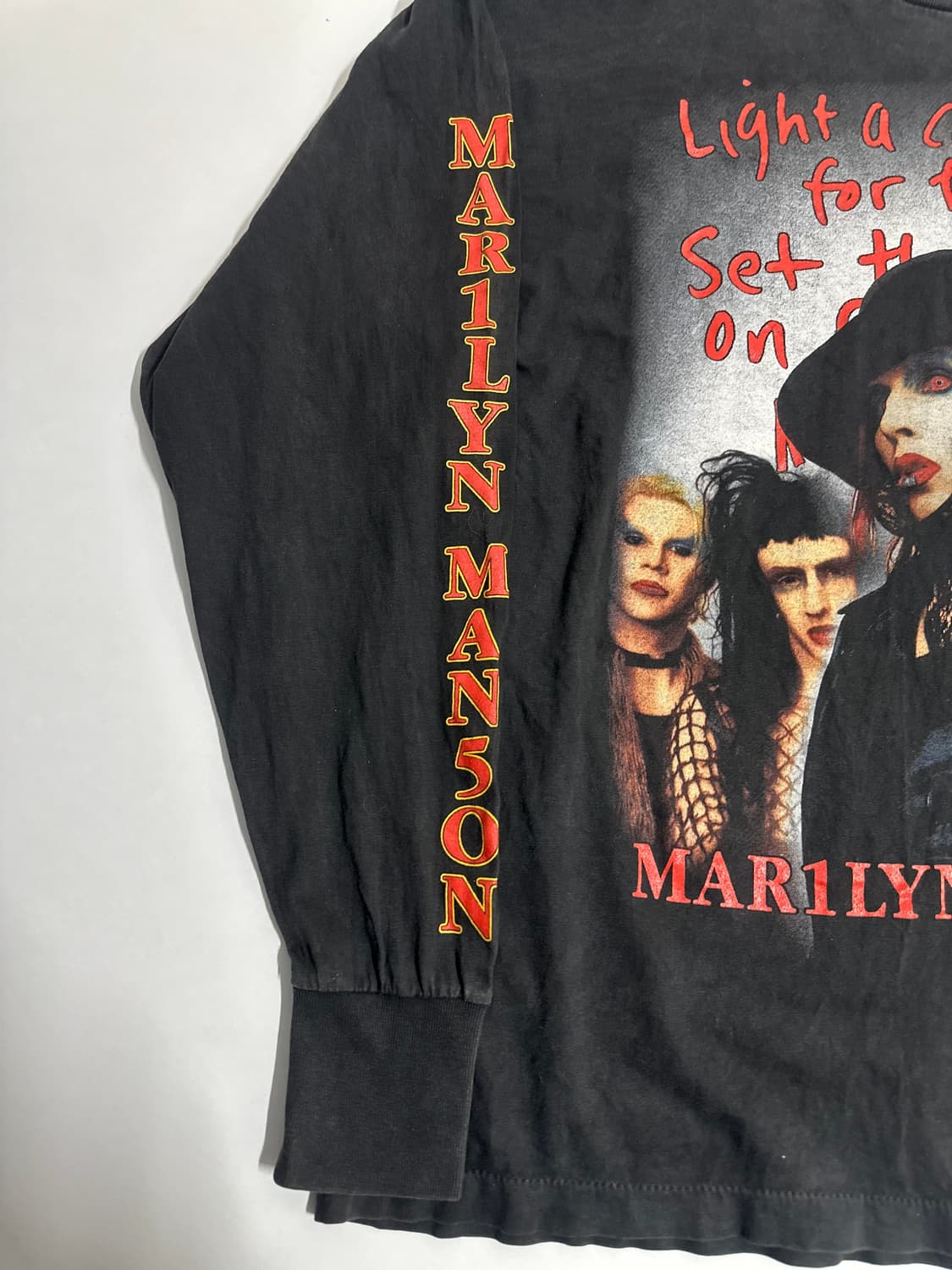 90s 마릴린맨슨 롱 슬리브 상품이미지2
