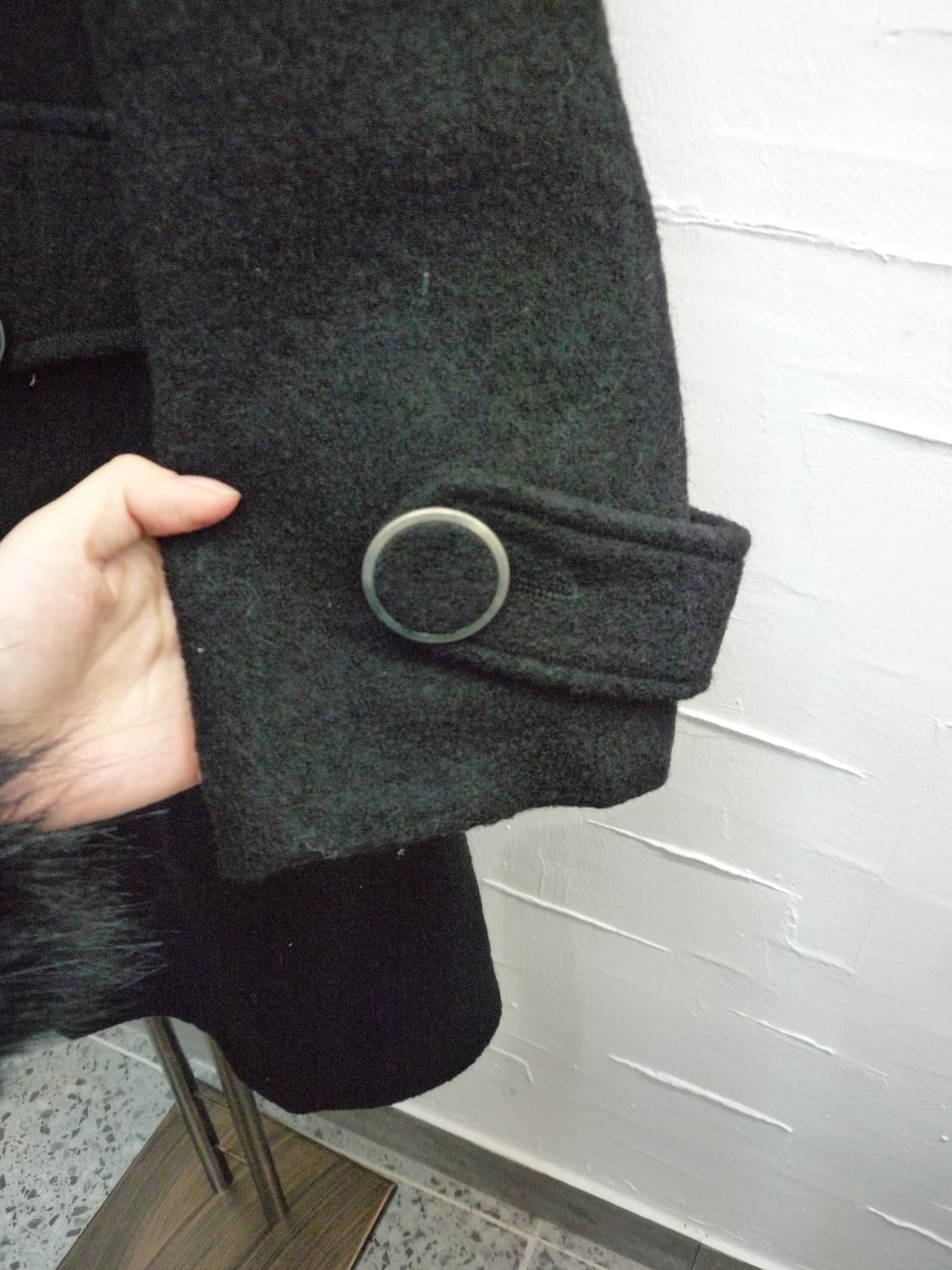 Big buttons flare coat 상품이미지7