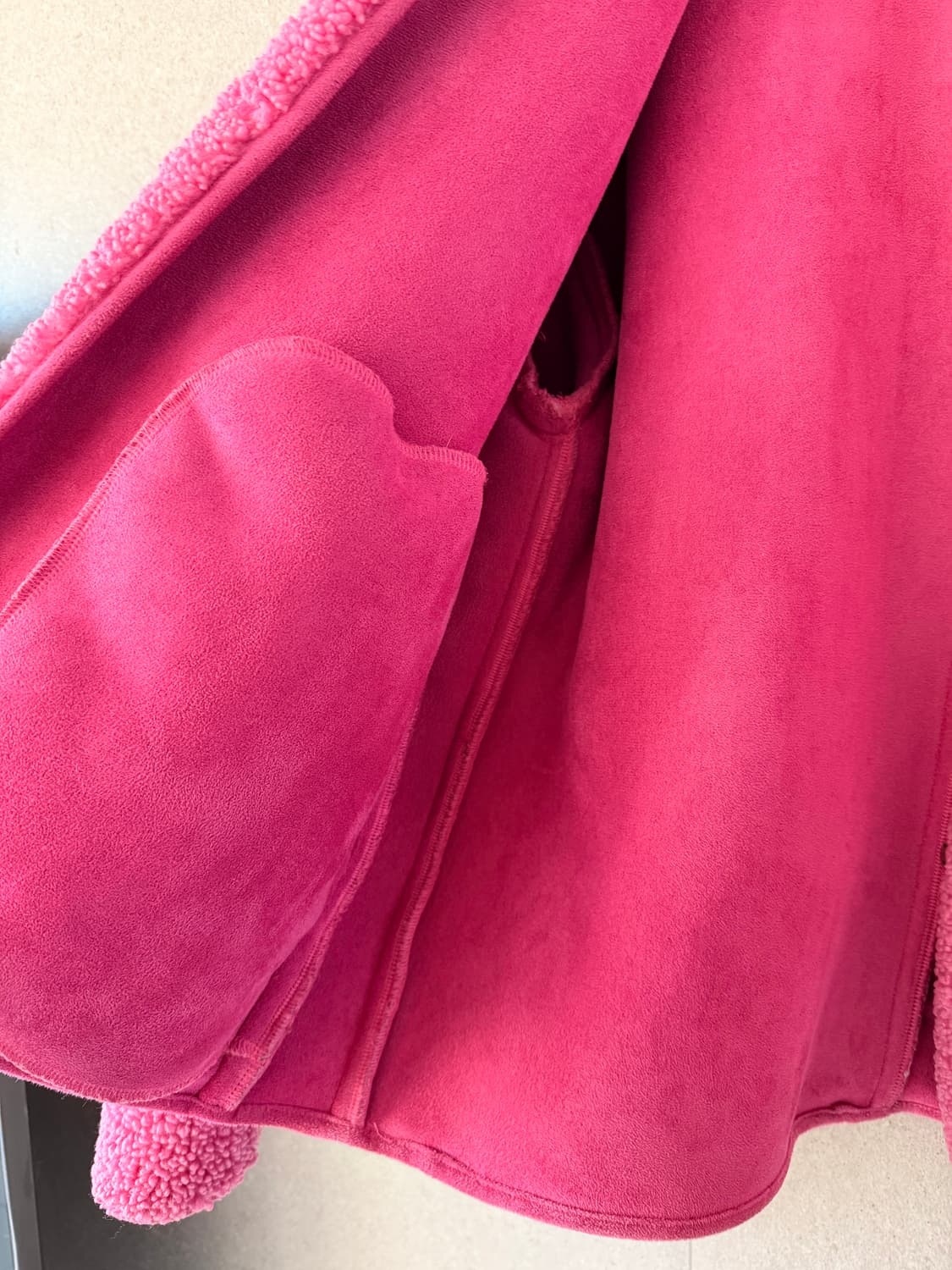 뽀글이 자켓 오버핏 랩 스튜디오 상품이미지3