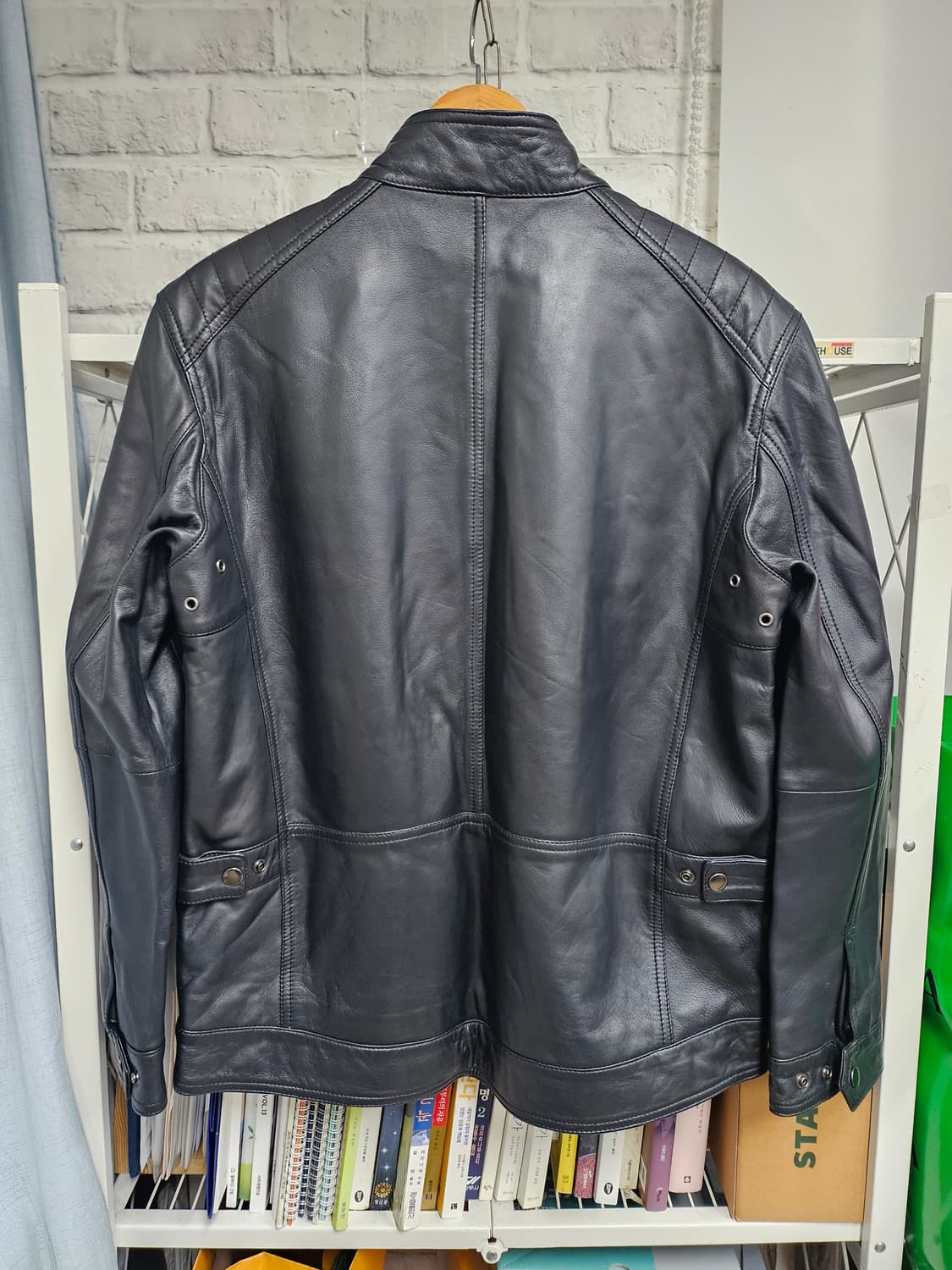 워모 20FW 남성 양가죽자켓 100 라이더 바이크자켓 XD44 상품이미지5