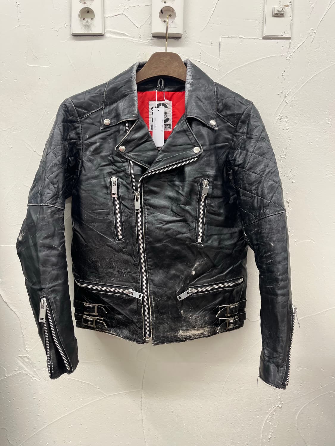 바운티헌터 소가죽 라이더 자켓 상품이미지1