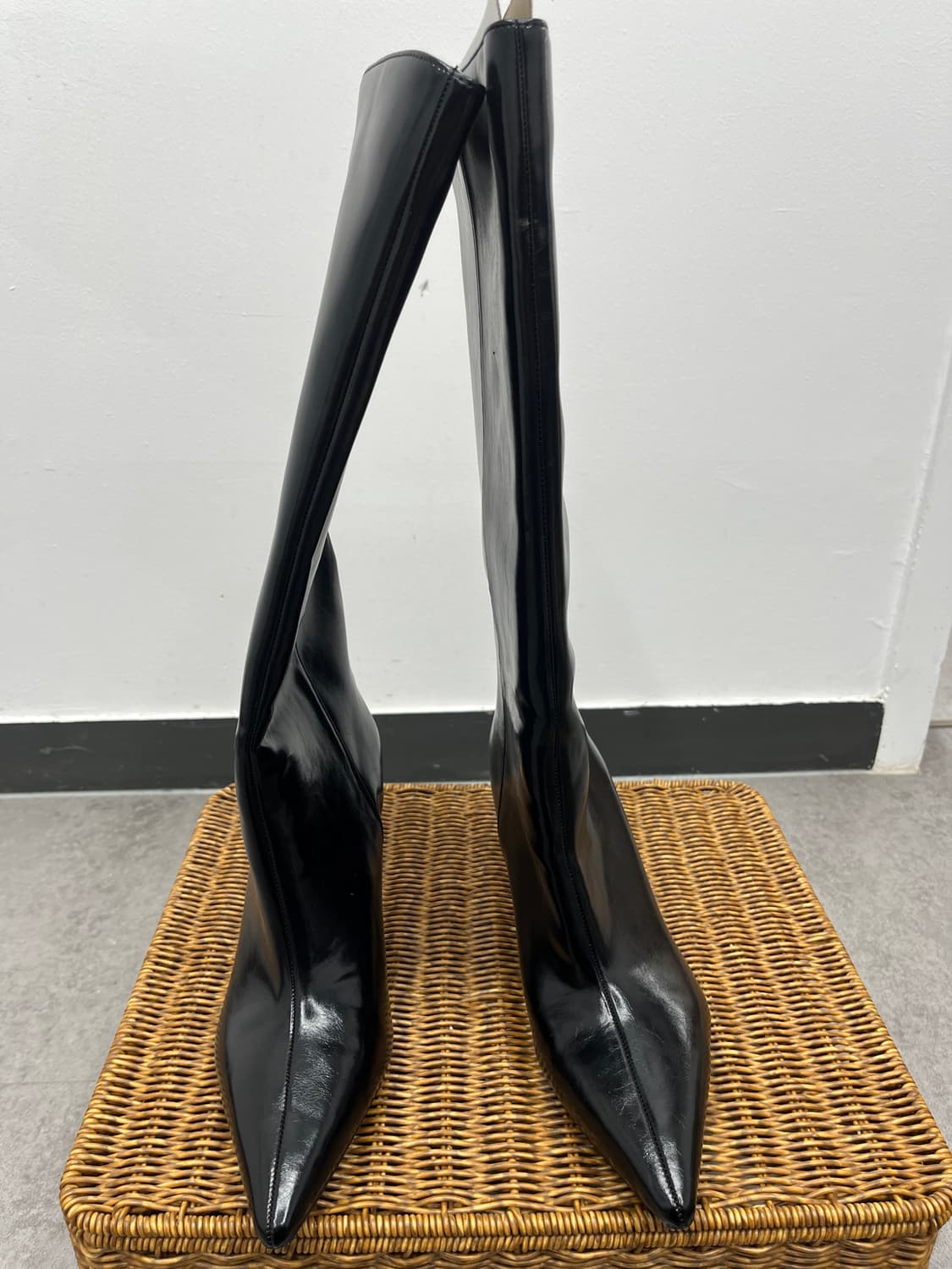 Zara 하이부츠 블랙 39 245 상품이미지2