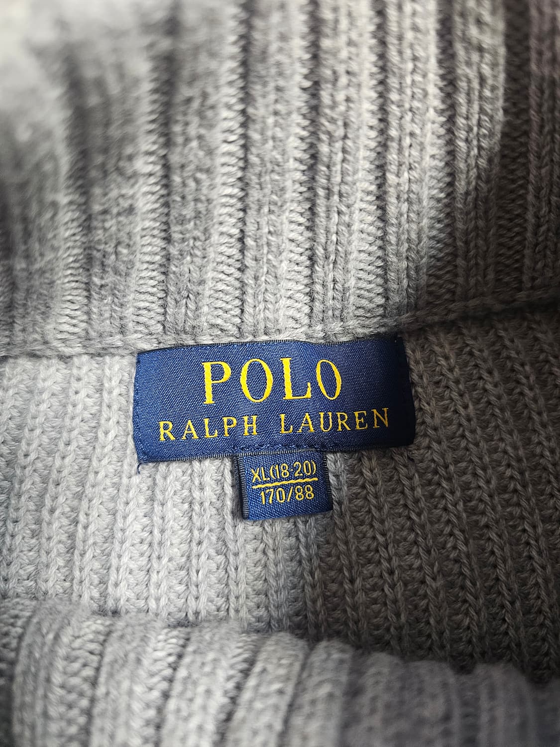 폴로 랄프로렌 니트 집업 95정도 상품이미지2