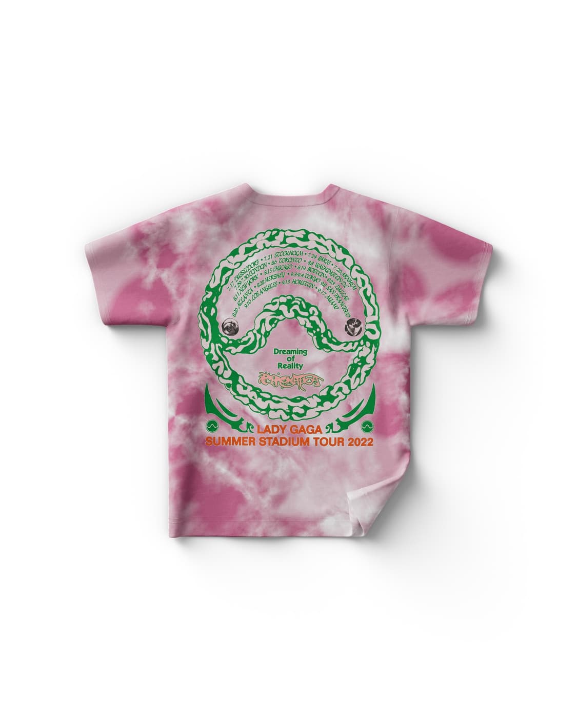 레이디가가 Chromatica Ball Tie Dye T-Shirt L 상품이미지2