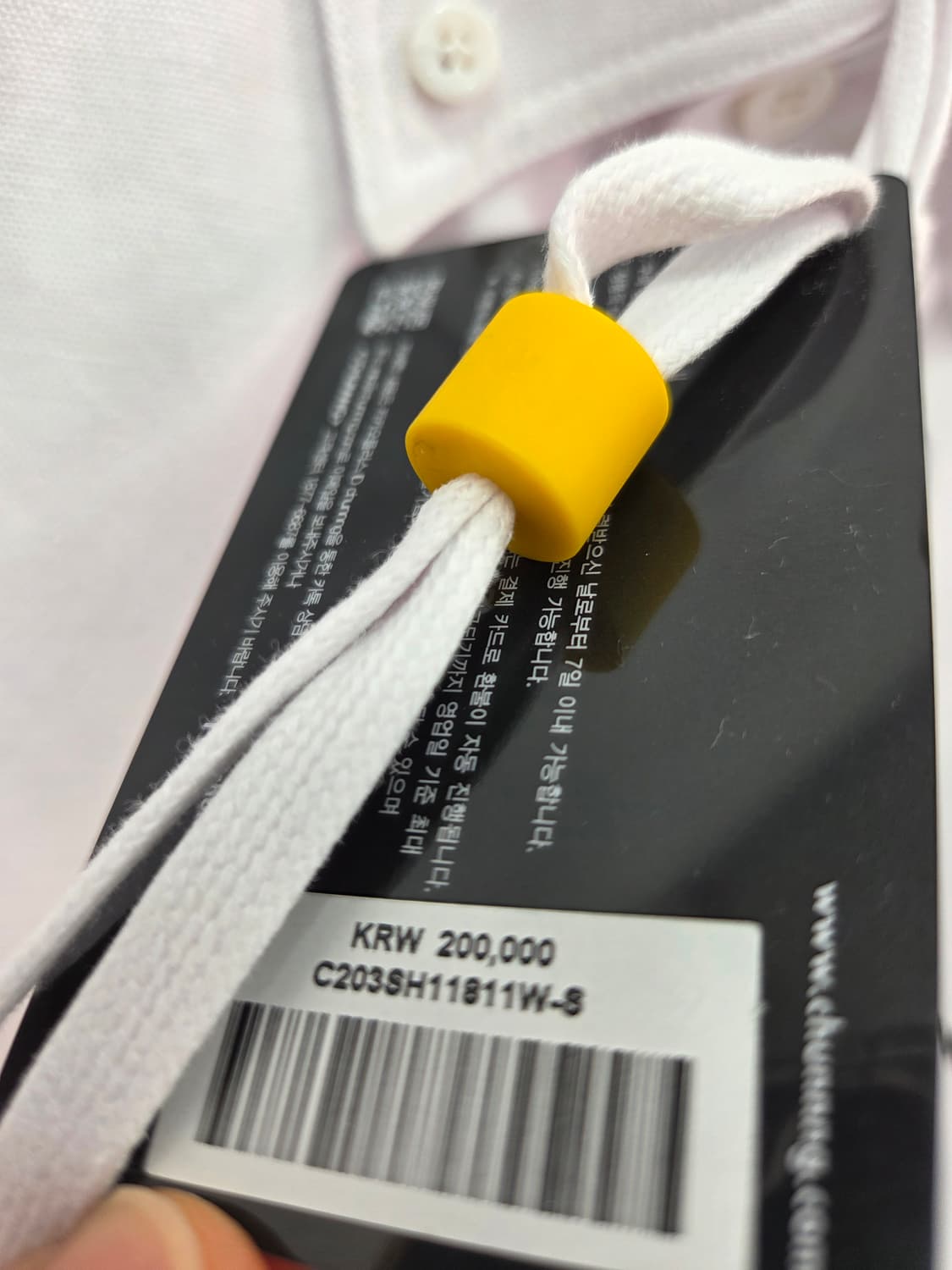 S [새상품]CHUNNNG 셔츠 화이트 상품이미지4