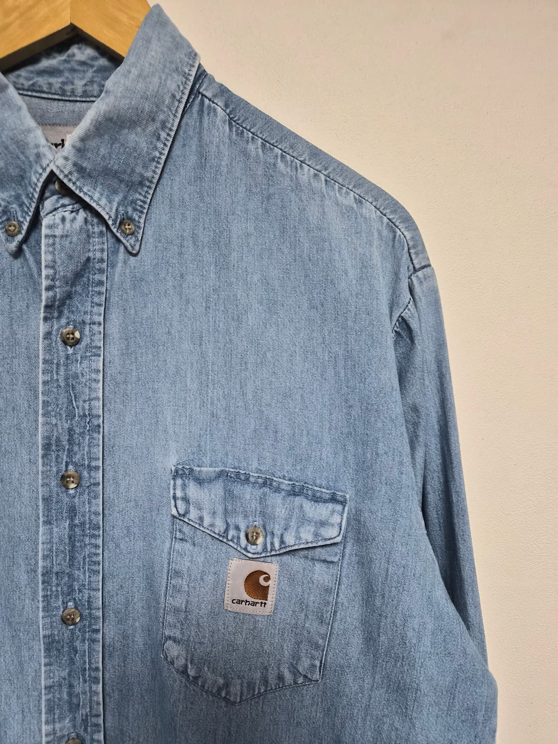 칼하트Carhartt 데님 셔츠 M사이즈 - S275 상품이미지3