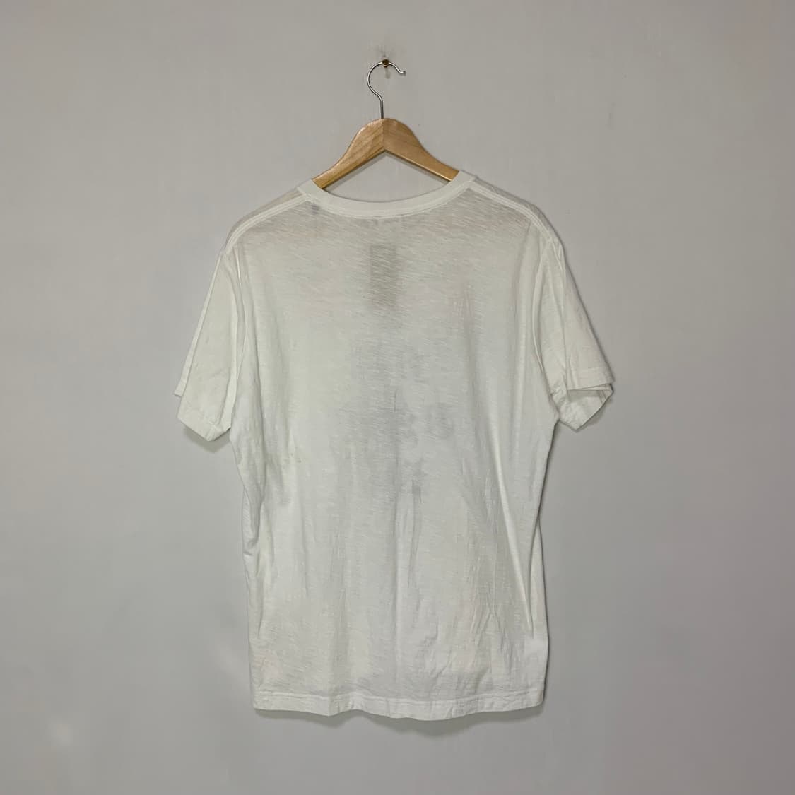 DIESEL 디젤 화이트 플라워 프린팅 반팔 빈티지 티셔츠 상품이미지4