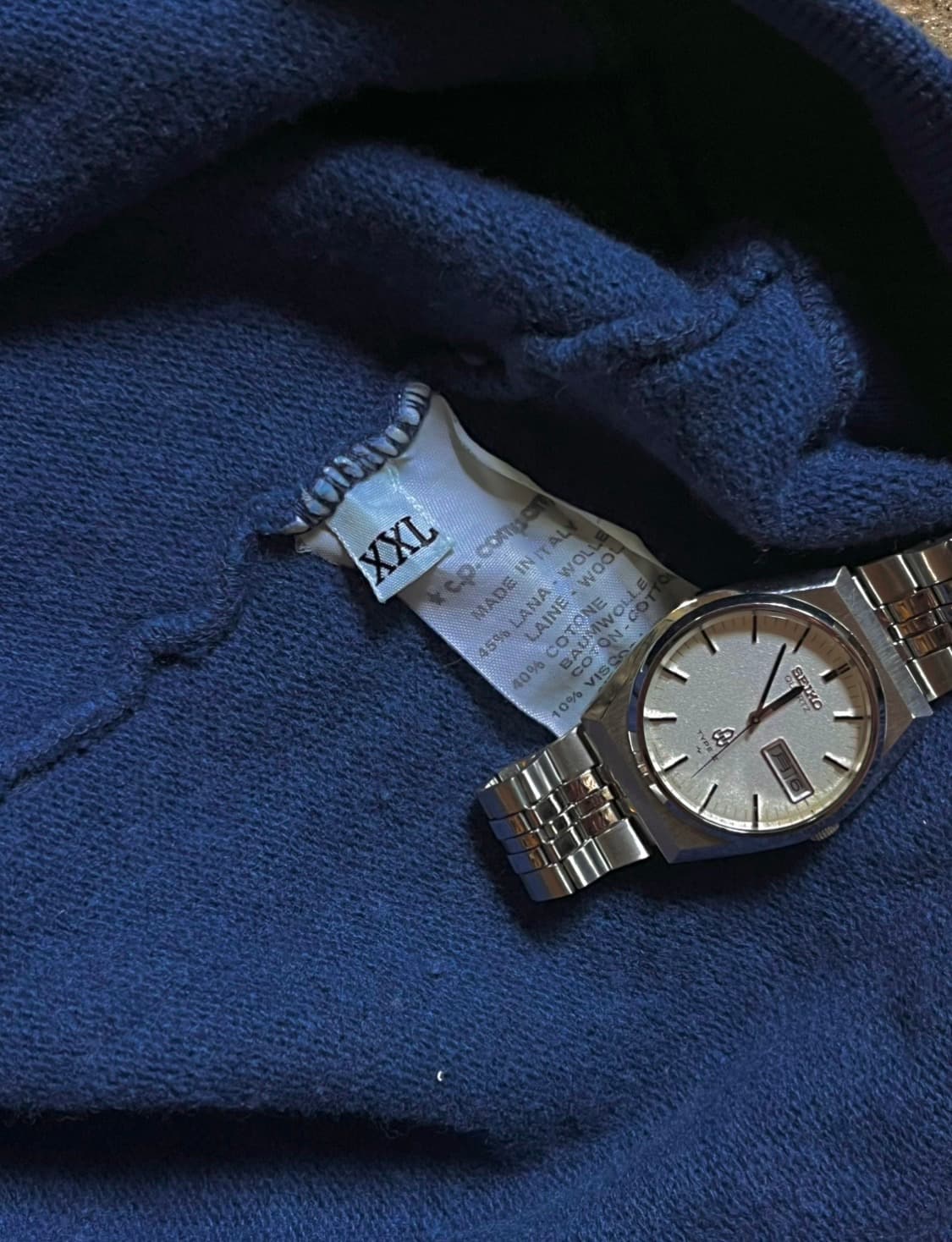 80s 스톤아일랜드 사이드 지퍼 롤 넥 니트 그린엣지 아카이브 상품이미지7