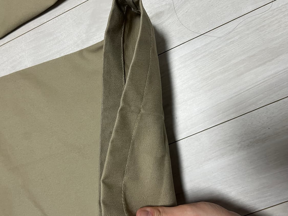 디키즈 더블니 85238 루즈핏 워크팬츠 카키 33 상품이미지5