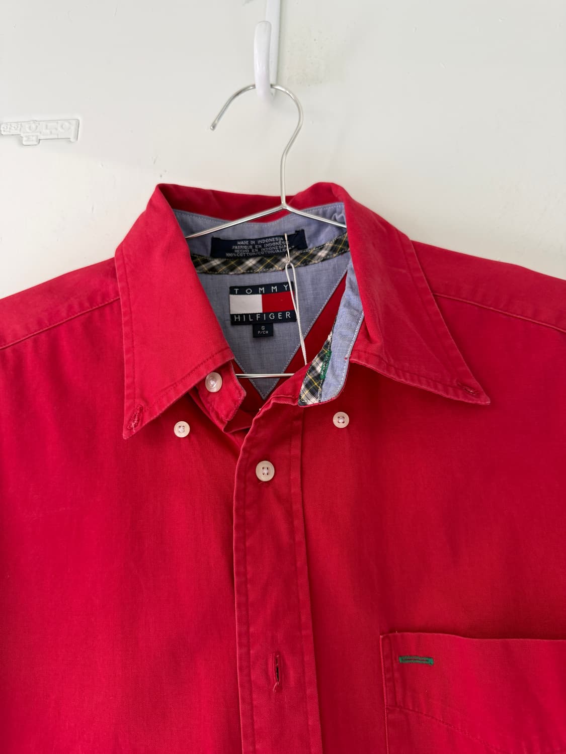 일본빈티지 타미 코튼 빅셔츠 상품이미지6